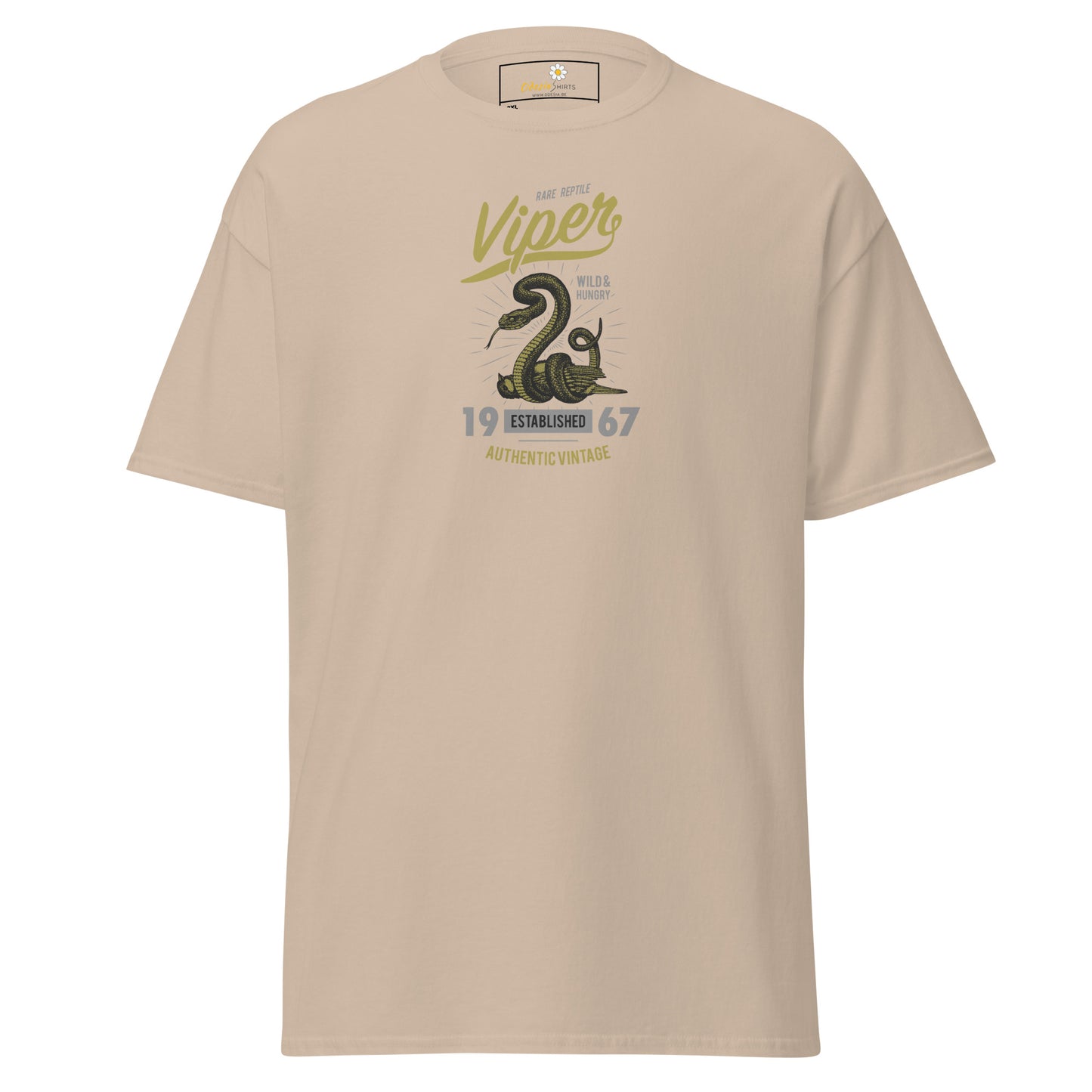 Unisex classic t-shirt - VINTAGE AUTHENTIC VIPER 1967 - BIG