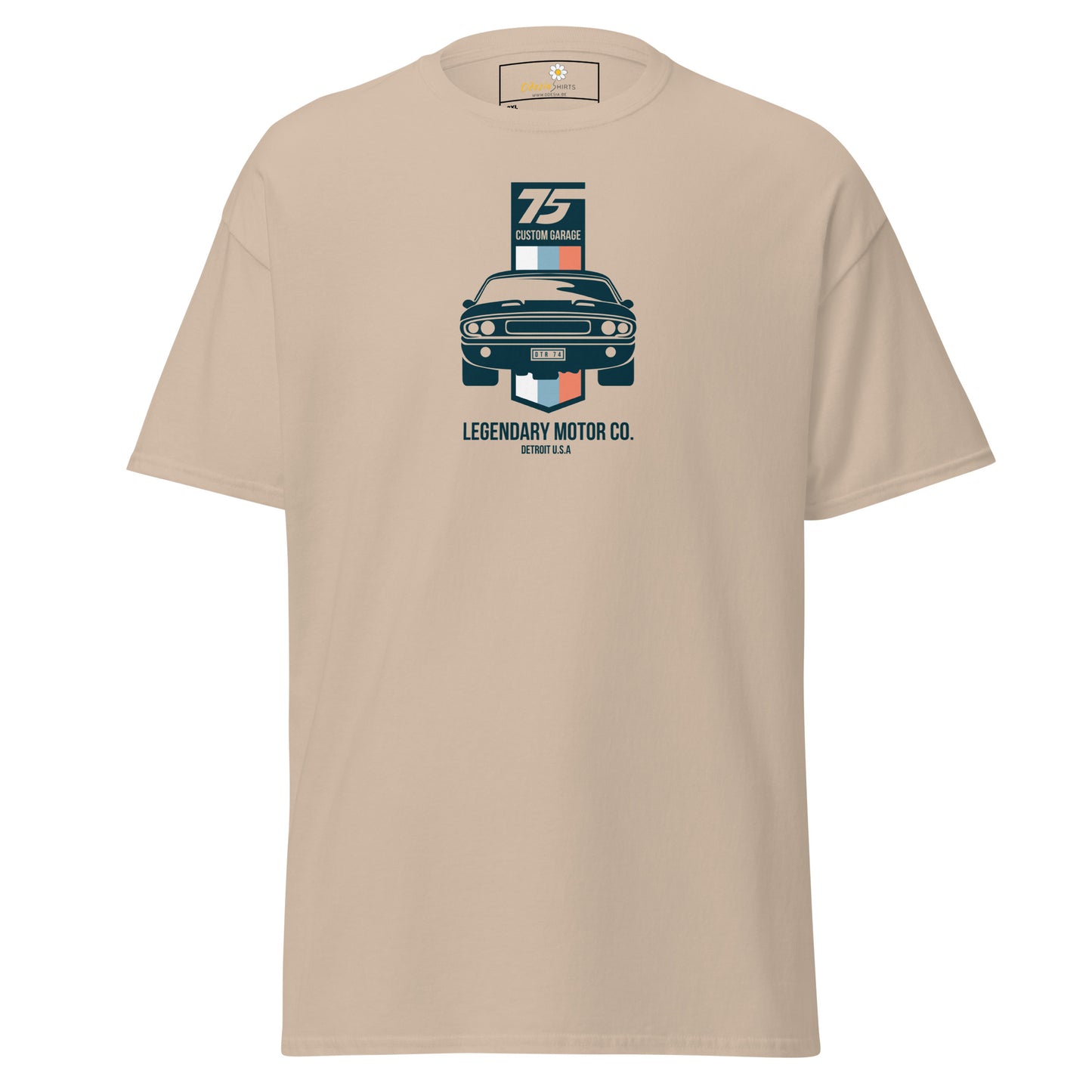 T-shirt classique unisexe - VINTAGE LEGENDARY MOTOR CARS - GRAND