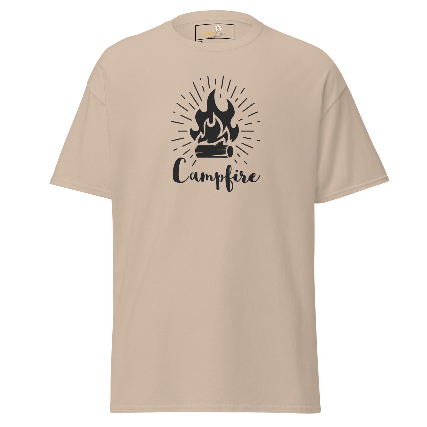 Unisex classic t-shirt - ADVENTURE CAMPFIRE - BIG