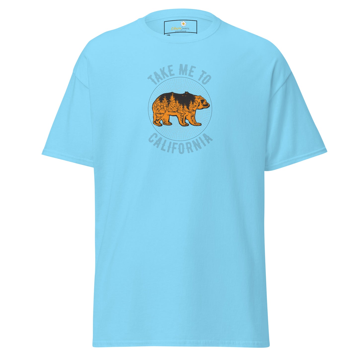 T-shirt classique unisexe - ADVENTURE TAKE ME TO CALIFORNIA - GRAND
