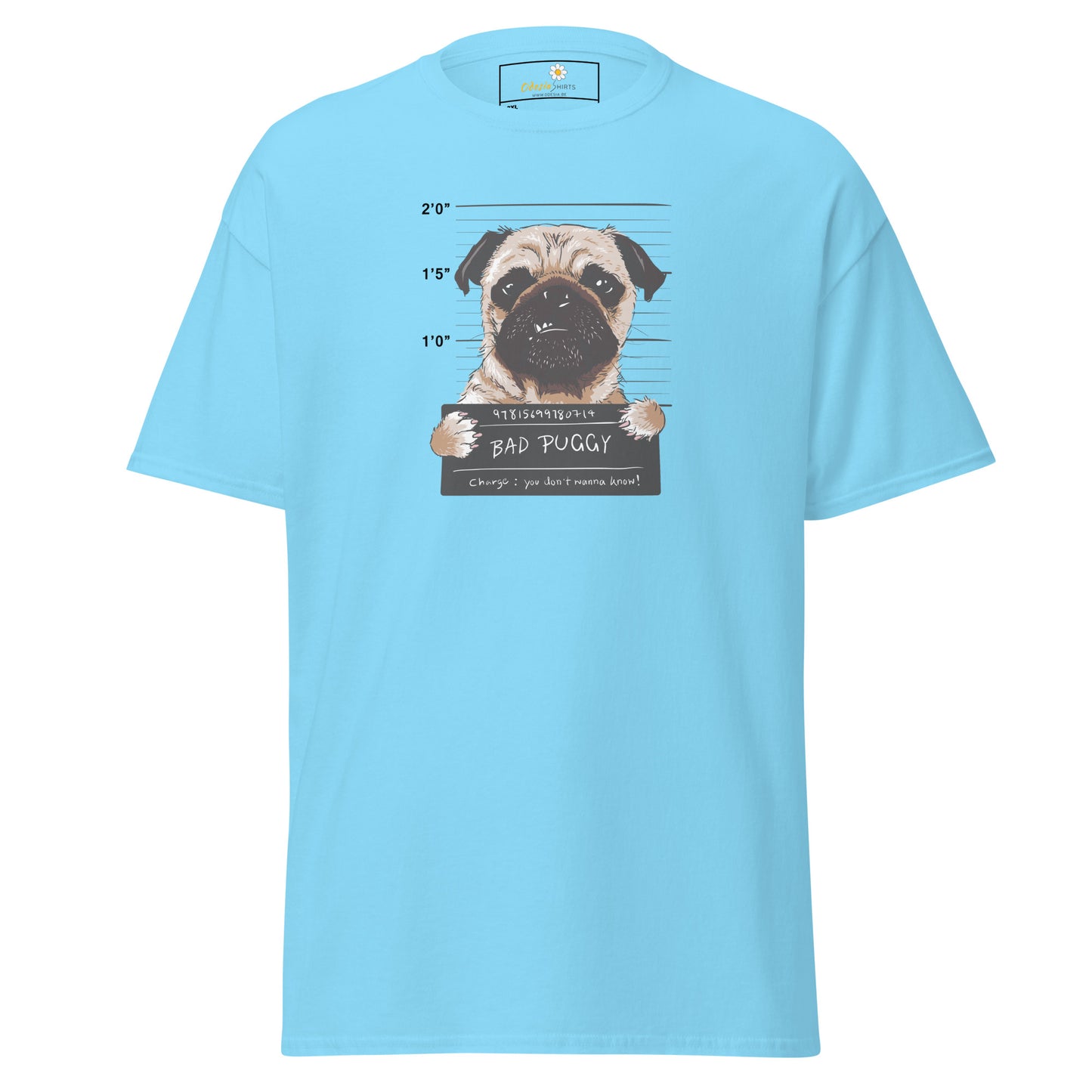 Unisex classic t-shirt - ANIMALS BAD PUPPY JAIL - BIG