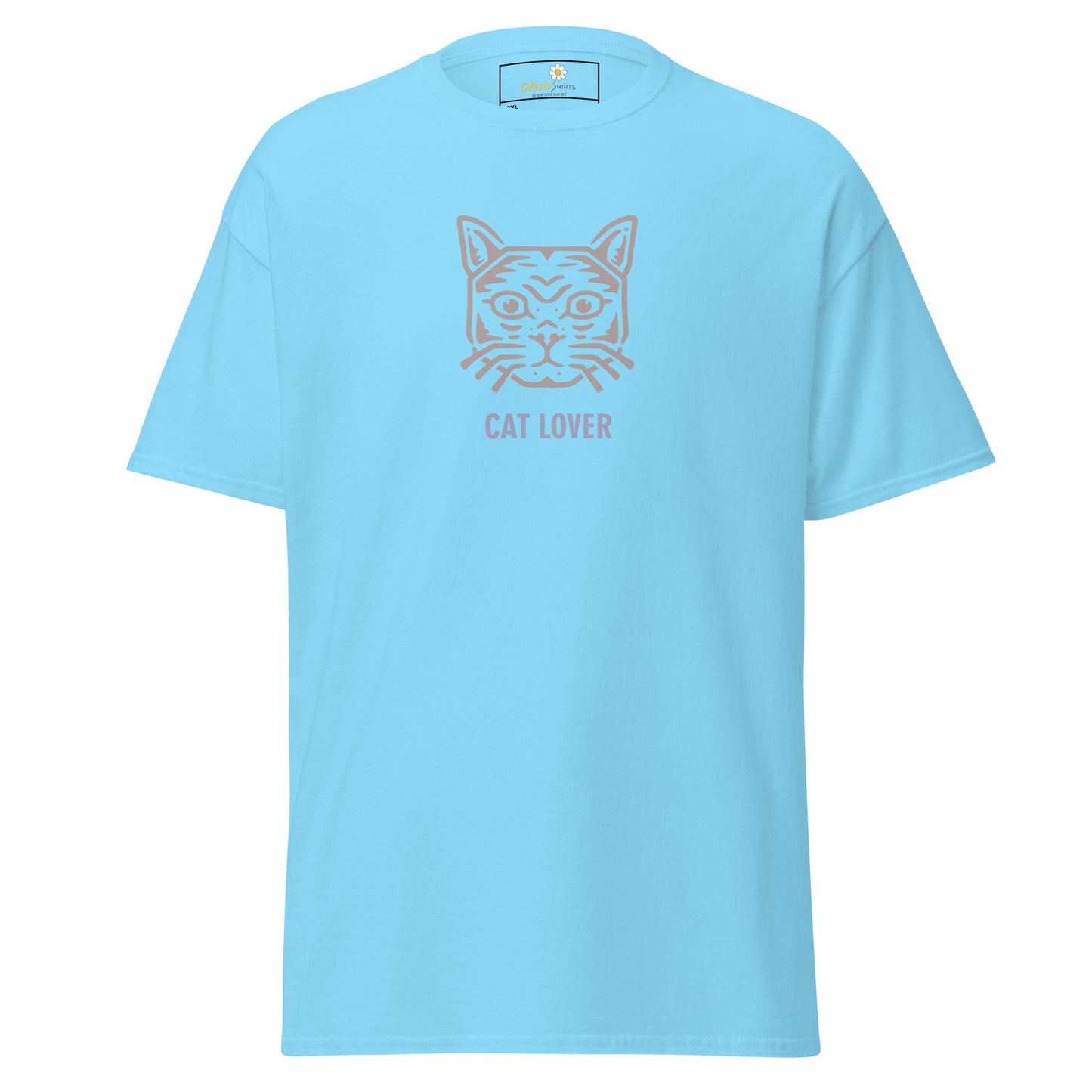 T-shirt classique unisexe - AMOUREUX DES ANIMAUX ET DES CHATS - GRAND