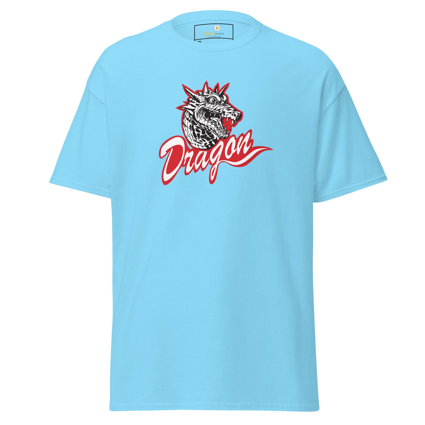 T-shirt classique unisexe - ANIMAUX DRAGON MYSTIQUE - GRAND