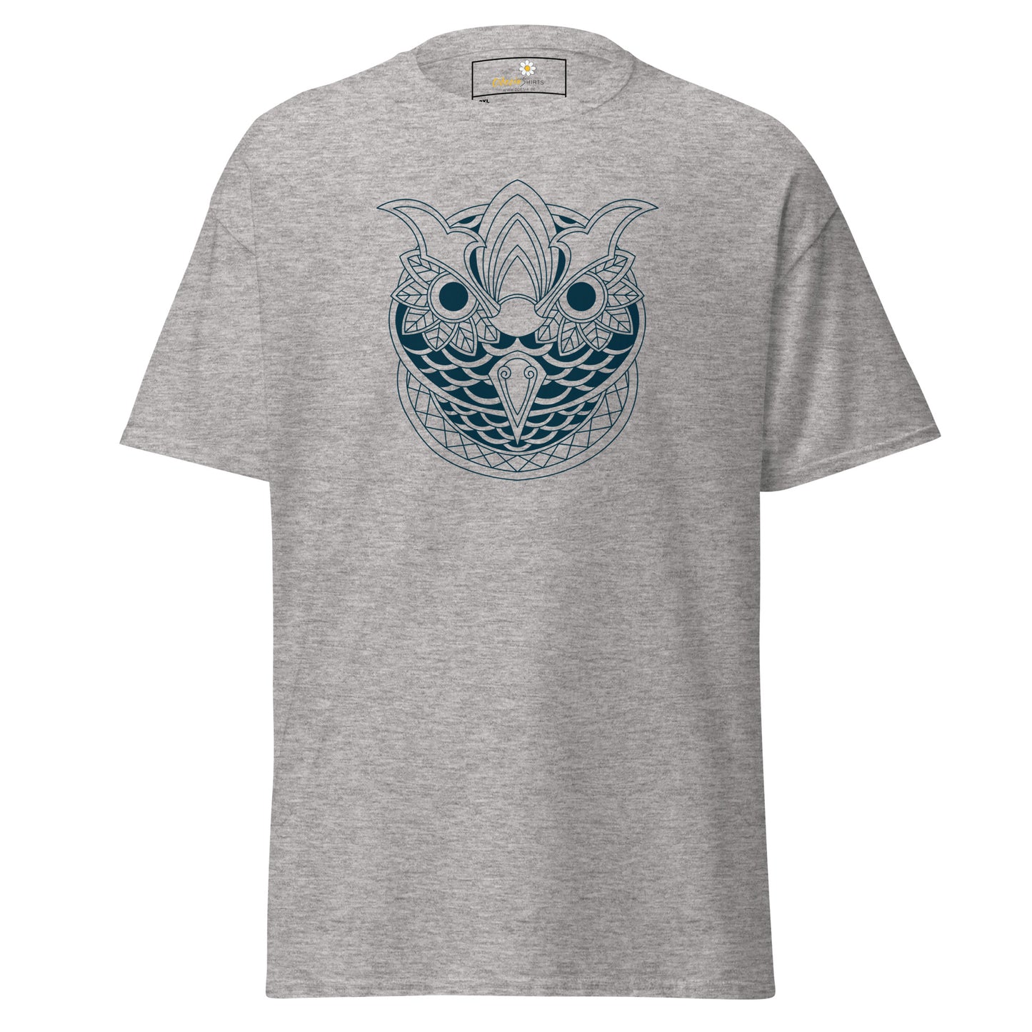 T-shirt classique pour homme - WILDLIFE OWL ABSTRACT - BIG