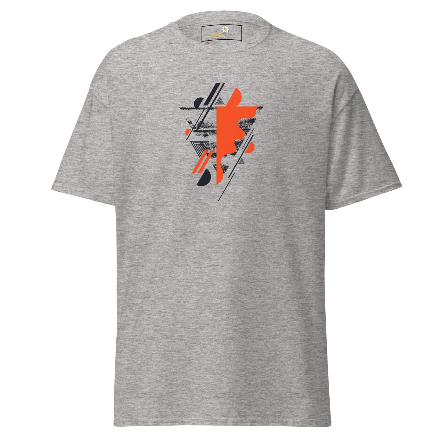 Unisex classic t-shirt - ABSTRACT SHAPES AND COLORS - BIG