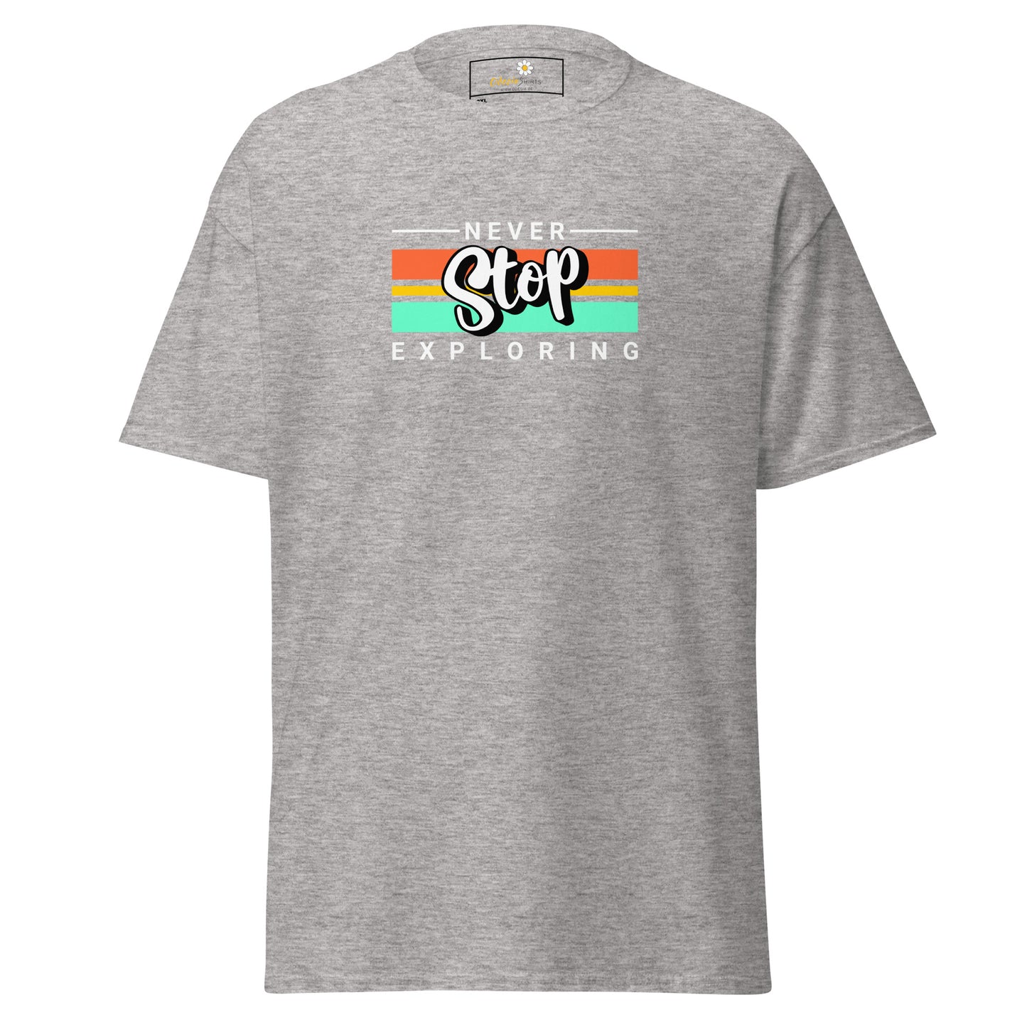 Unisex classic t-shirt - ADVENTURE NEVER STOP EXPLORING 2 - BIG