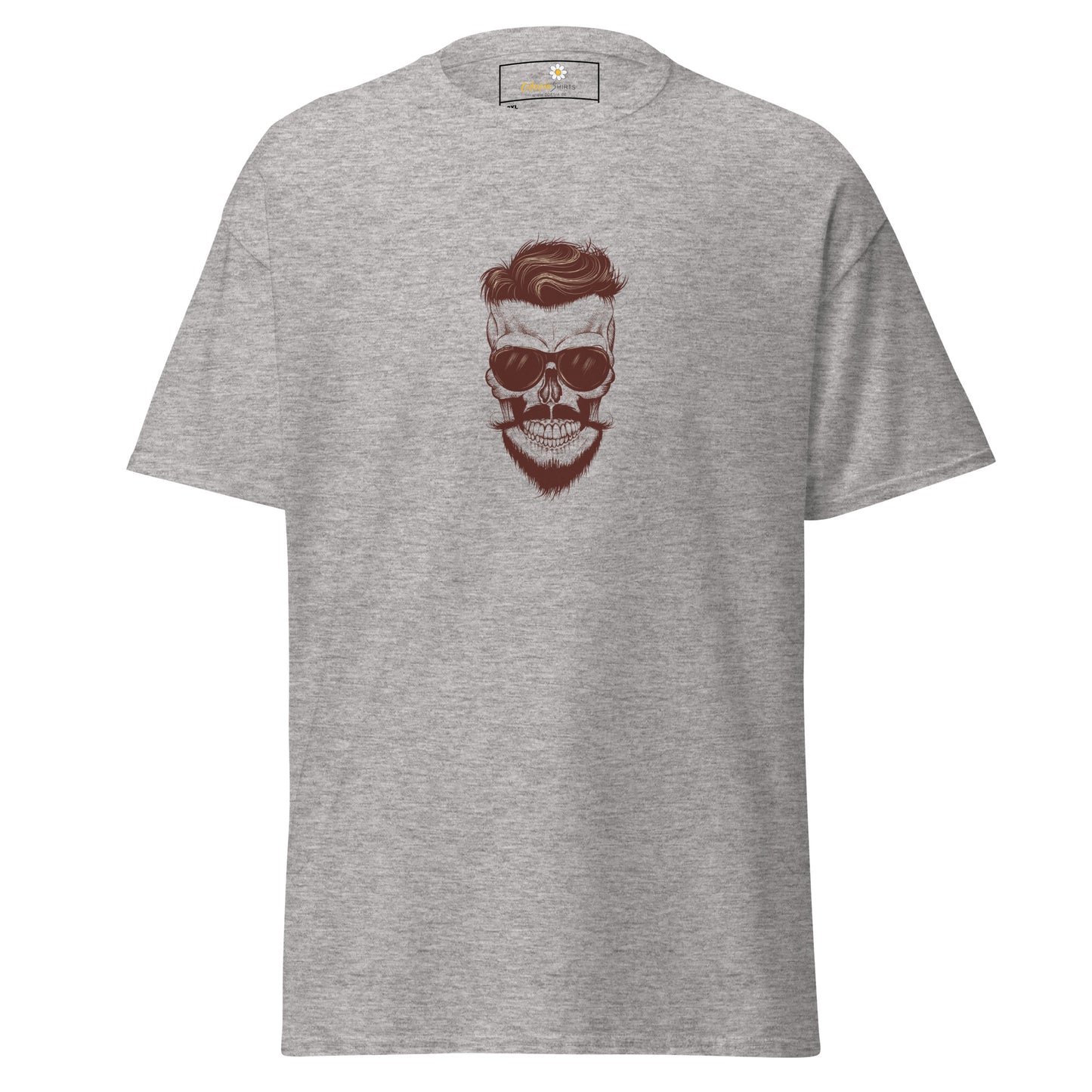 Unisex classic t-shirt - SKULL HIPSTER - BIG