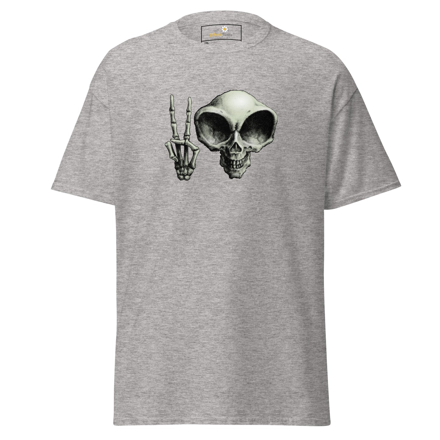 Unisex classic t-shirt - ALIEN PEACE - BIG