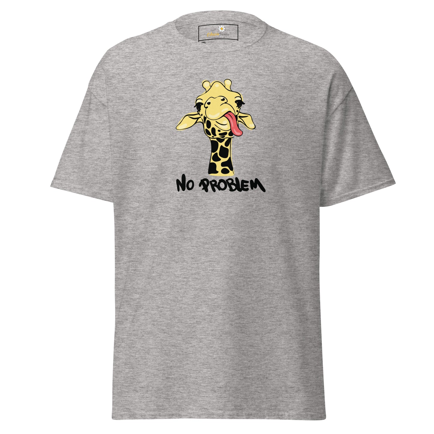 Unisex klassiek t-shirt - FUN GIRAF GEEN PROBLEEM - GROOT