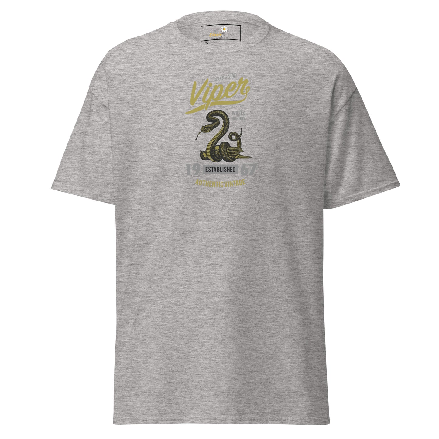 Unisex classic t-shirt - VINTAGE AUTHENTIC VIPER 1967 - BIG