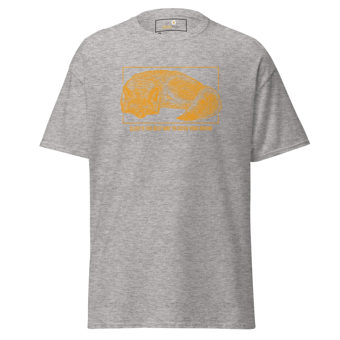 T-shirt classique unisexe - ANIMAUX RENARD DORMEZ DE LA MEILLEURE FAÇON DE RÊVER - GRAND