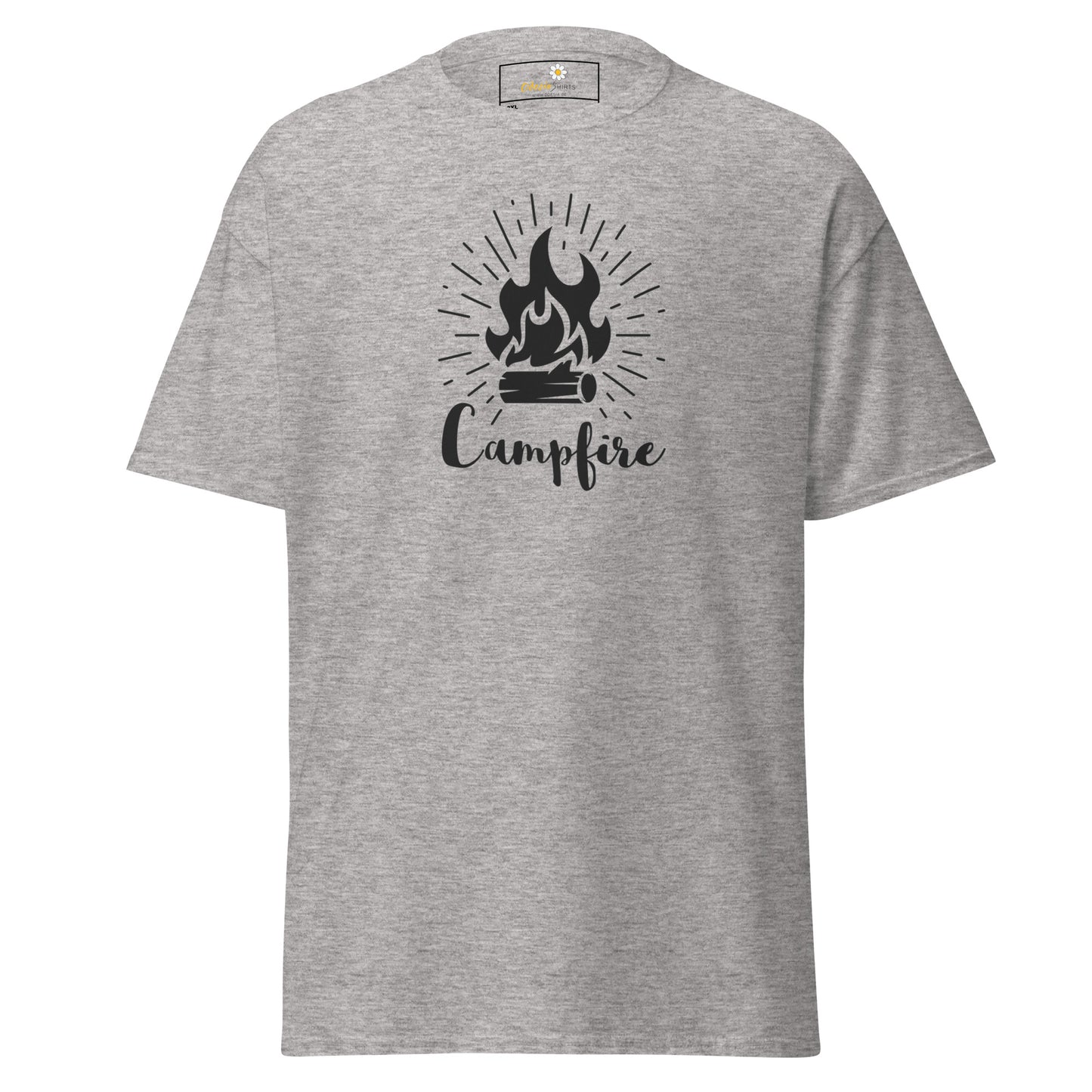 Unisex classic t-shirt - ADVENTURE CAMPFIRE - BIG