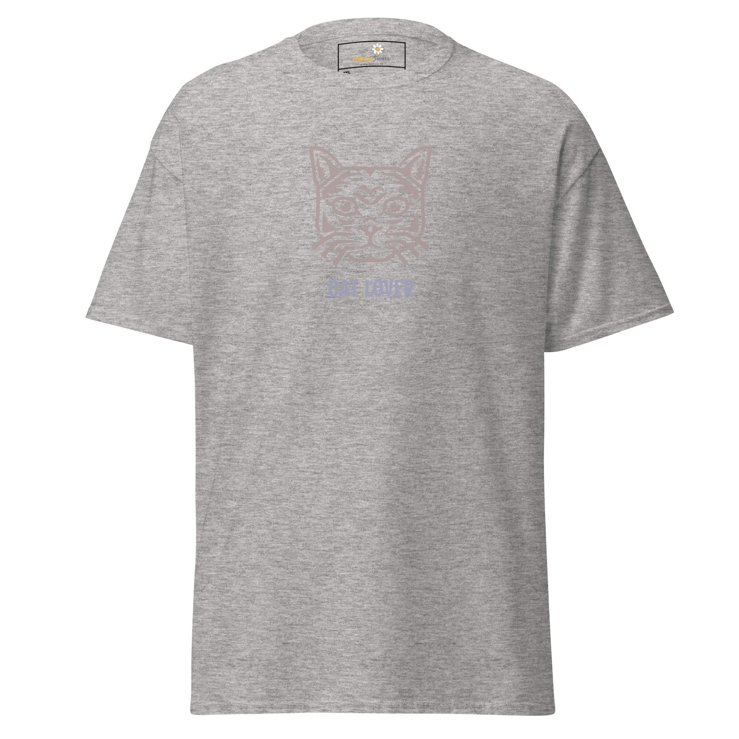 T-shirt classique unisexe - AMOUREUX DES ANIMAUX ET DES CHATS - GRAND