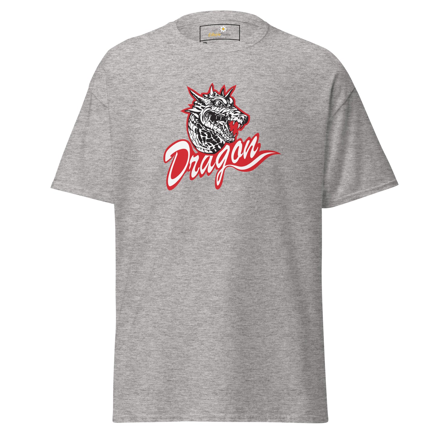 T-shirt classique unisexe - ANIMAUX DRAGON MYSTIQUE - GRAND