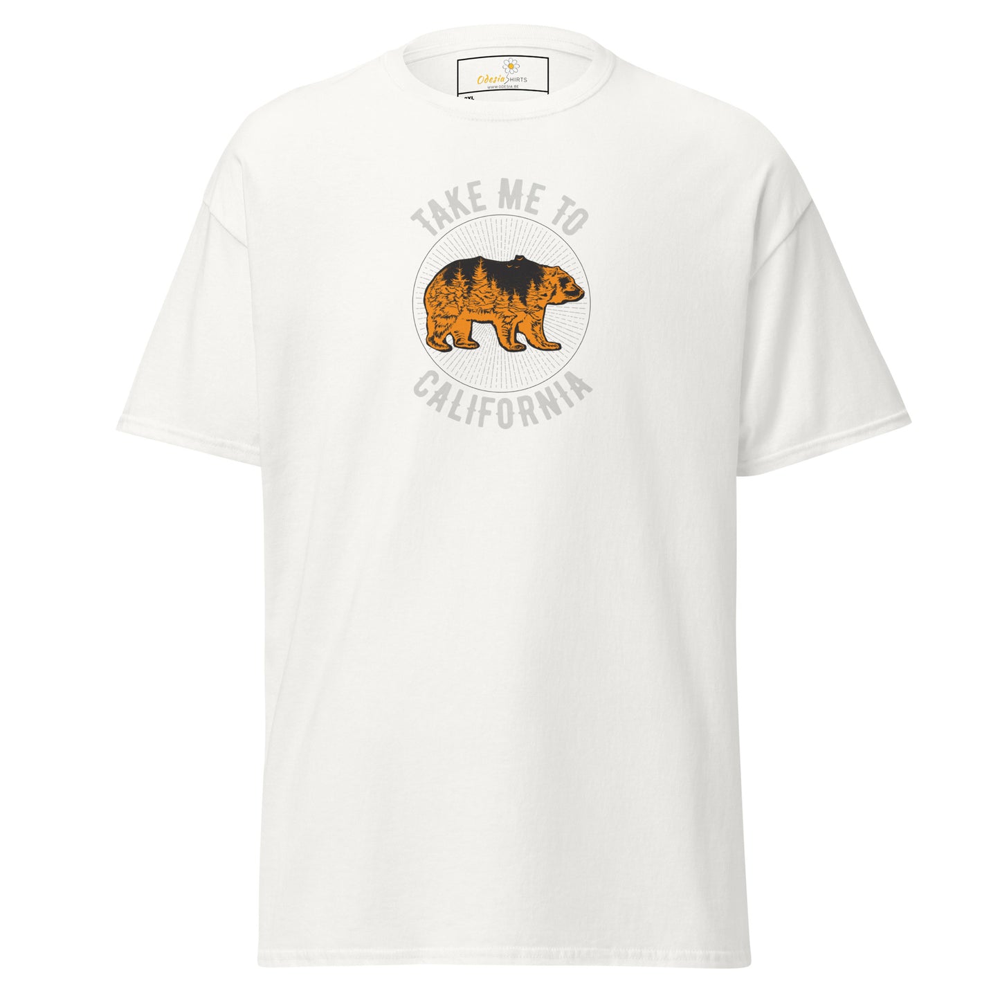T-shirt classique unisexe - ADVENTURE TAKE ME TO CALIFORNIA - GRAND