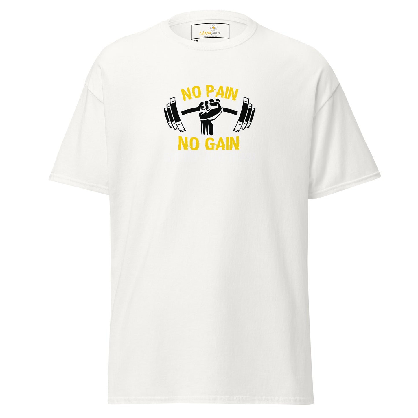 Unisex classic t-shirt - SPORT NO GAIN NO PAIN - BIG