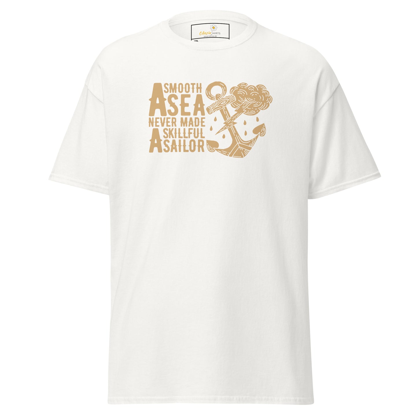 Unisex classic t-shirt - NATURE SMOOTH SEA SKILLED SAILOR - BIG