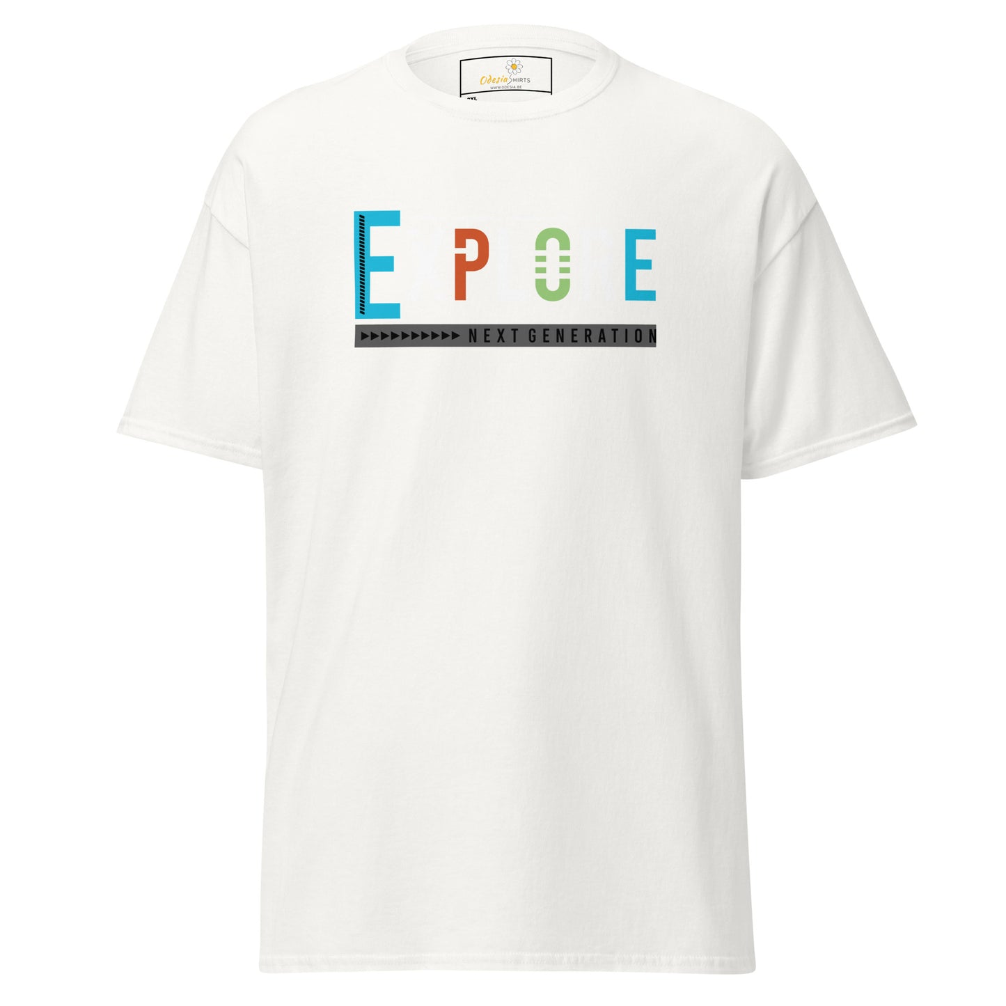 Unisex classic t-shirt - ADVENTURE EXPLORE FREESTYLE - BIG