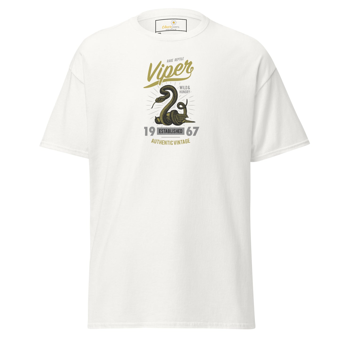 Unisex classic t-shirt - VINTAGE AUTHENTIC VIPER 1967 - BIG
