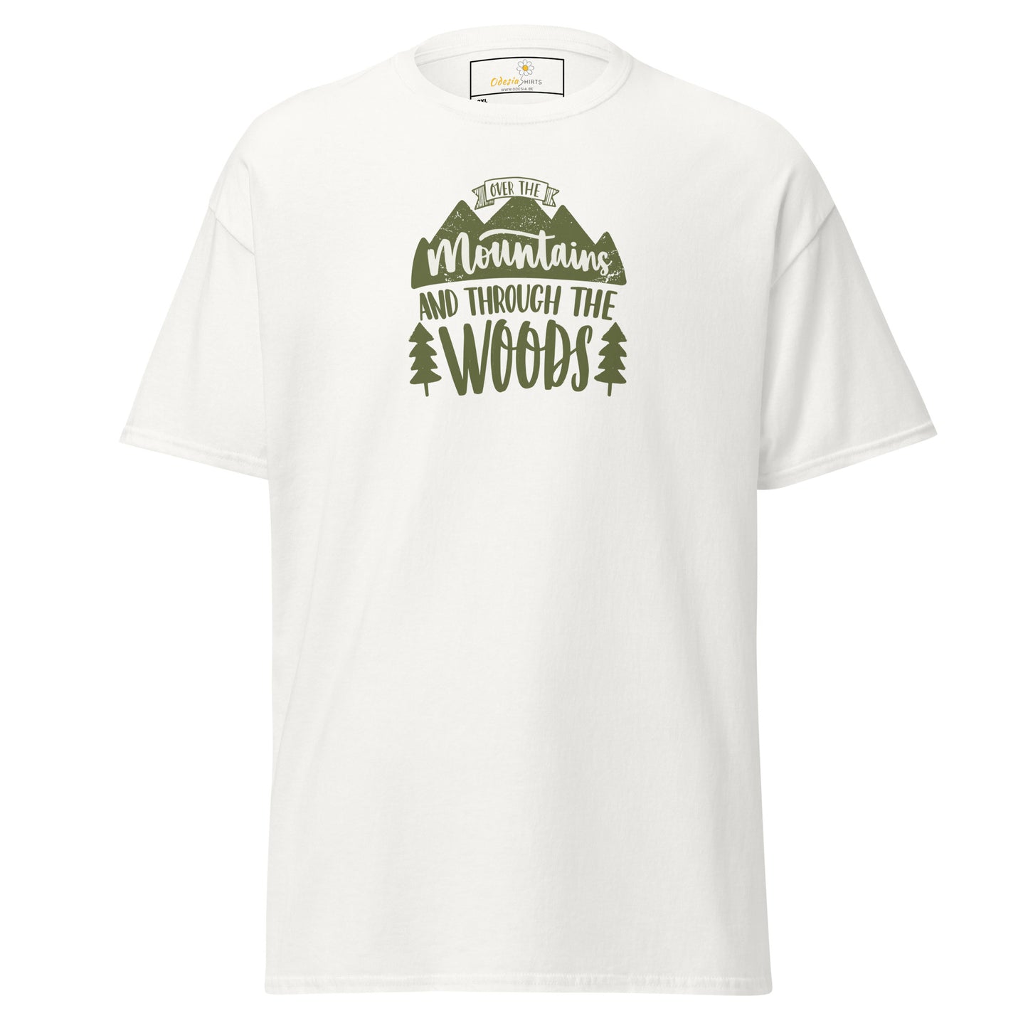 Unisex classic t-shirt - ADVENTURE THROUGH THE WOODS - BIG