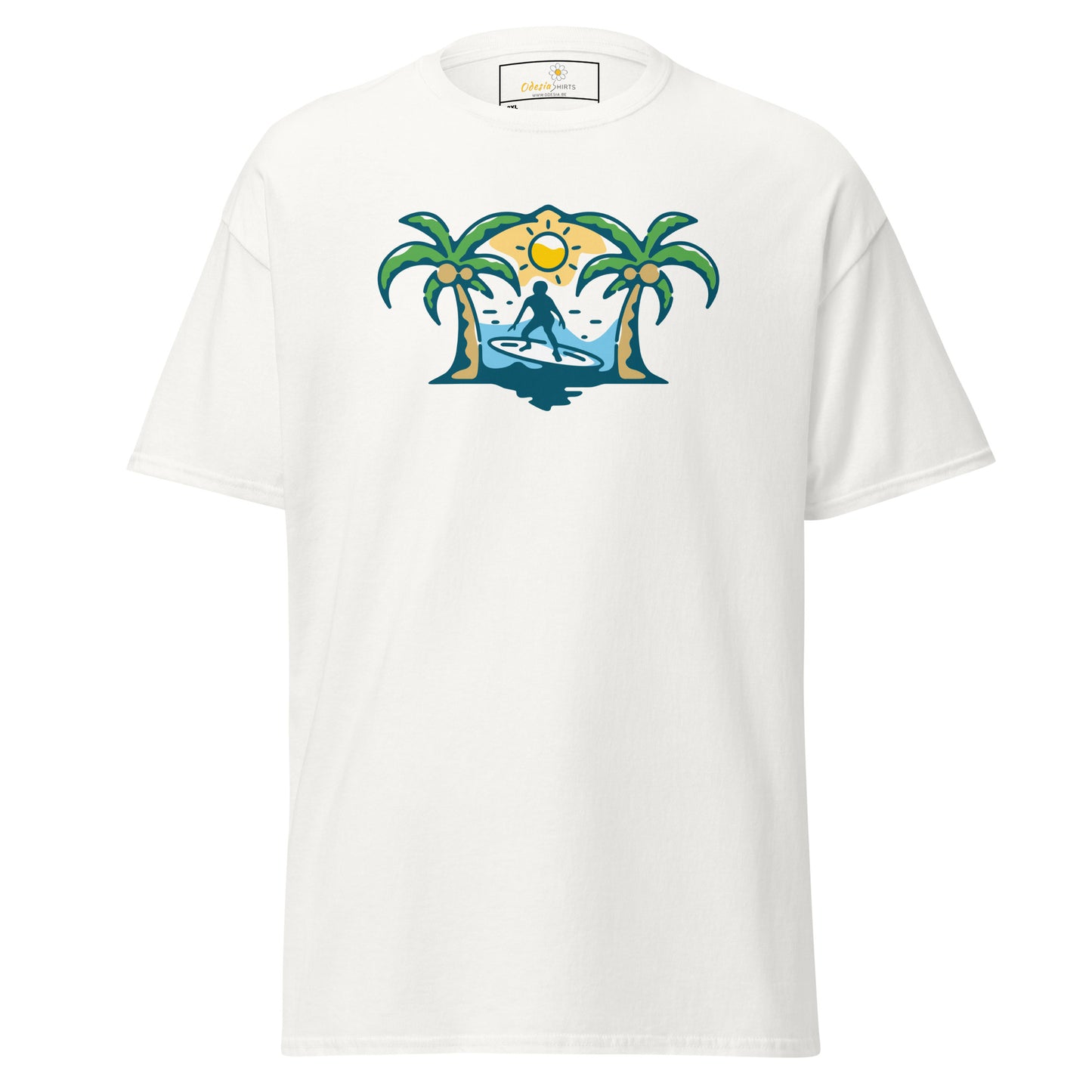 Unisex classic t-shirt - SUMMER ISLAND RELAX - BIG