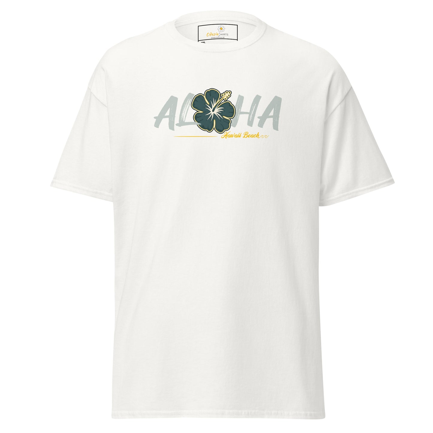 Unisex klassiek t-shirt - SUMMER HAWAI ALOHA - GROOT