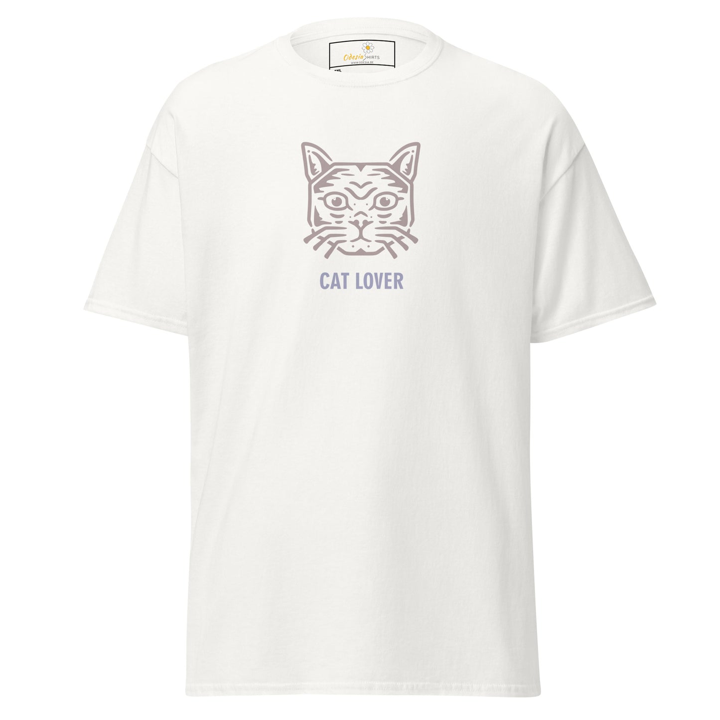T-shirt classique unisexe - AMOUREUX DES ANIMAUX ET DES CHATS - GRAND