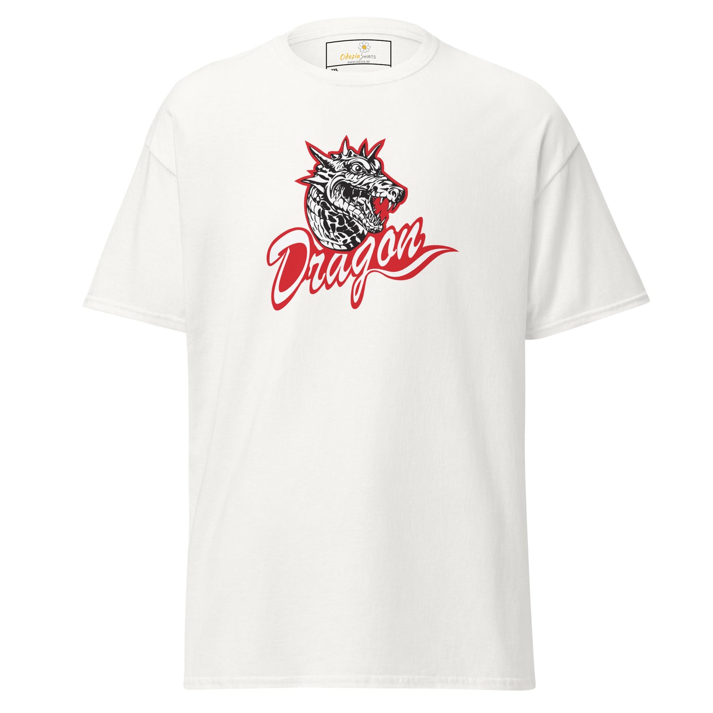 T-shirt classique unisexe - ANIMAUX DRAGON MYSTIQUE - GRAND