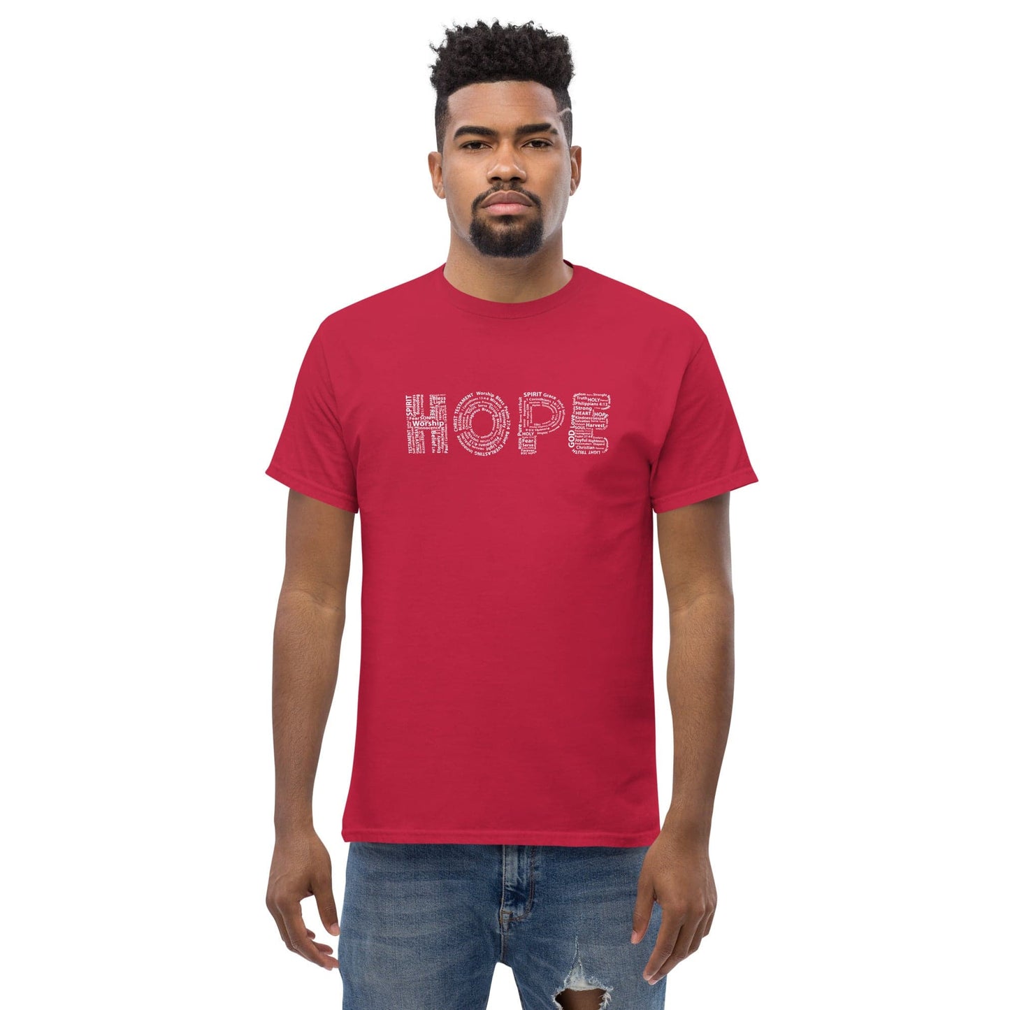 Art T-shirt Design Tee • Man / Woman • [s-xl] - Cardinal / s