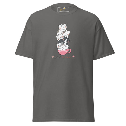 Art T-shirt Design Tee • Man / Woman • [s-xl] - Charcoal / s
