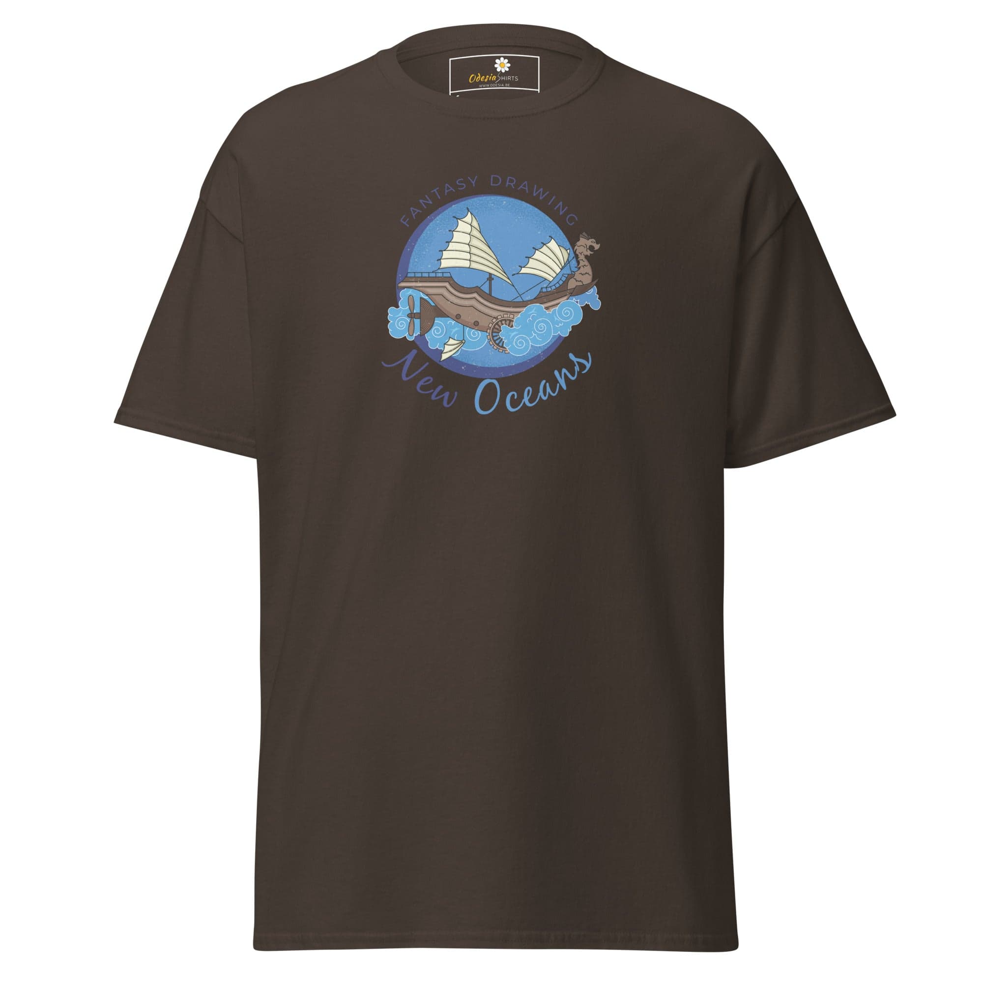 Art T-shirt Design Tee • Man / Woman • [s-xl] - Dark Chocolate / s