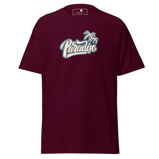 Art T-shirt Design Tee • Man / Woman • [s-xl] - Maroon / s