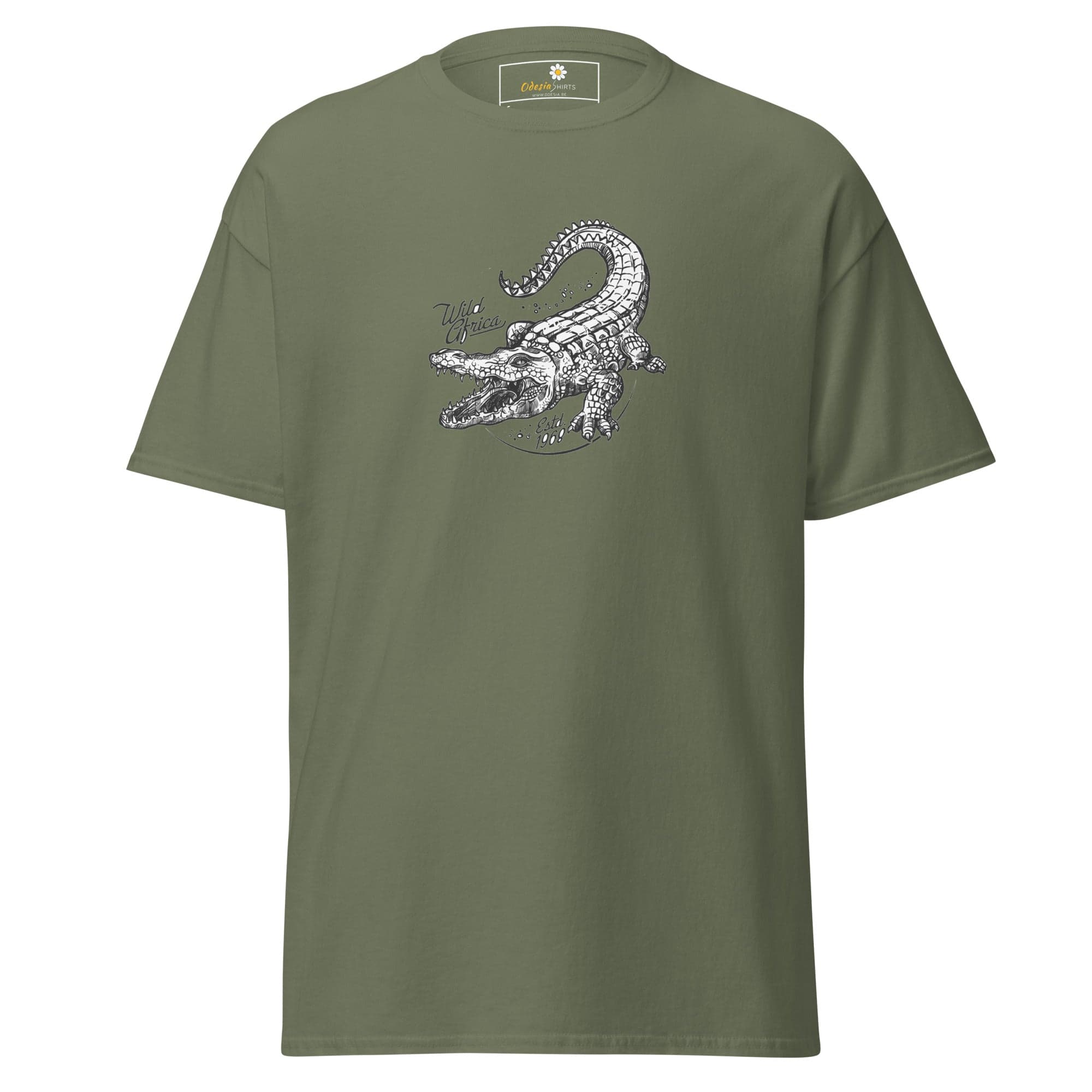 Art T-shirt Design Tee • Man / Woman • [s-xl] - Military Green / s