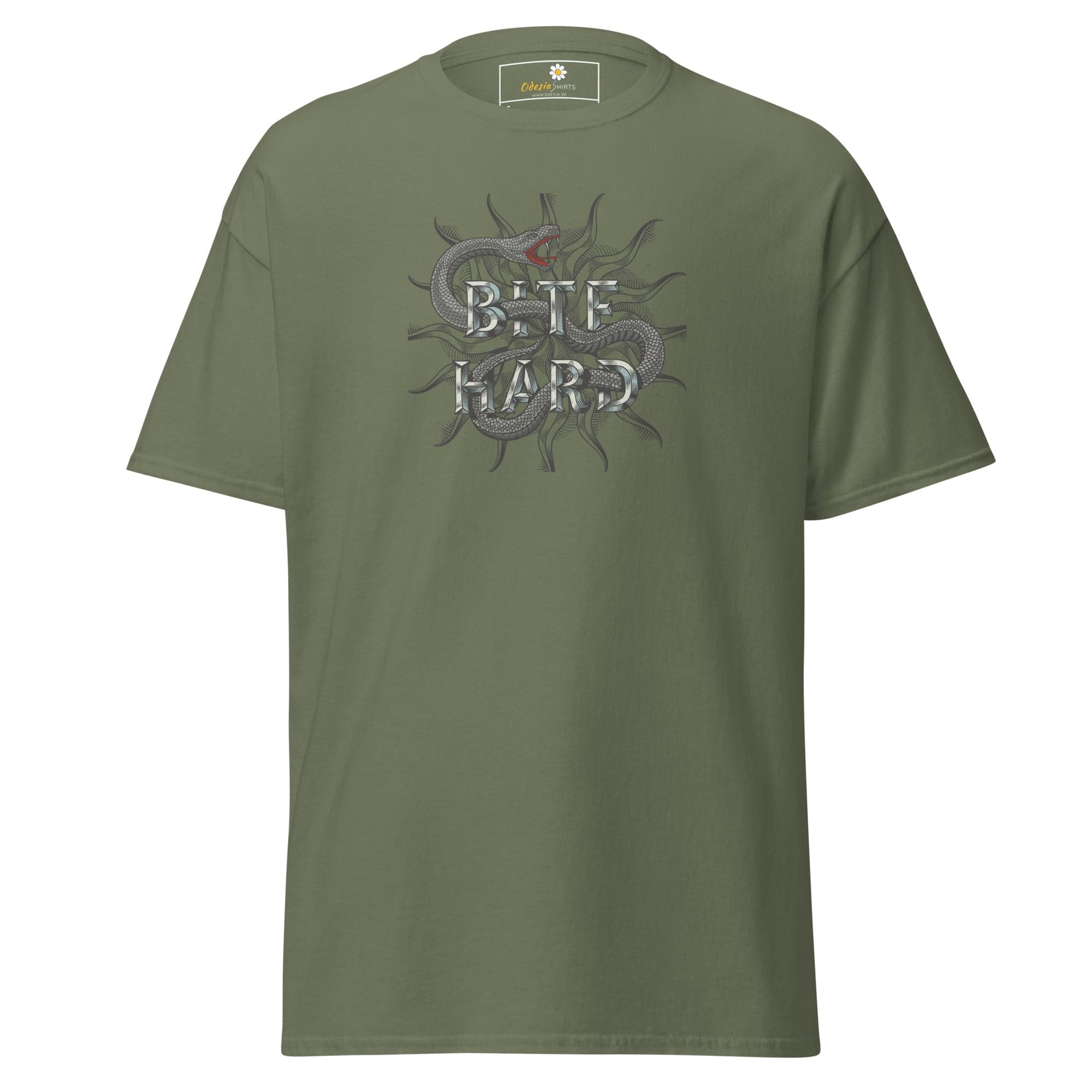 Art T-shirt Design Tee • Man / Woman • [s-xl] - Military Green / s