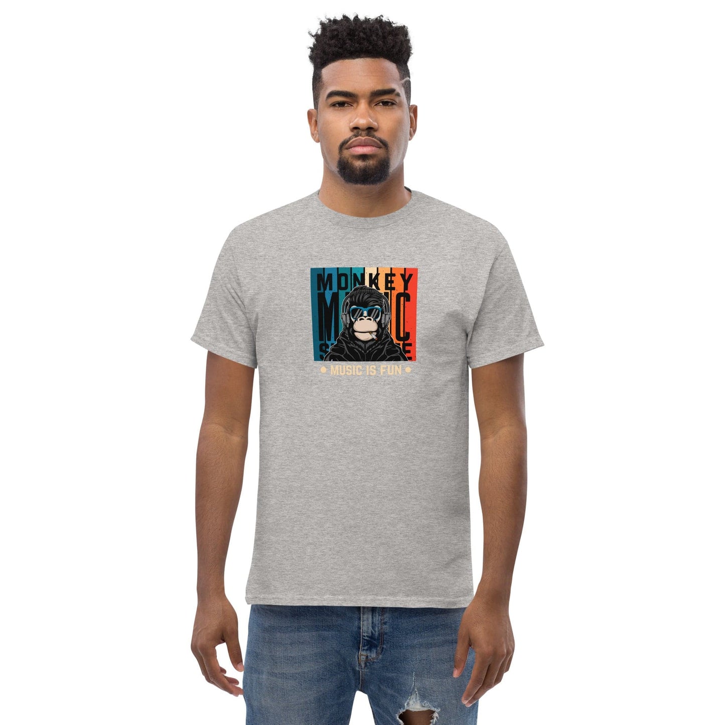 Art T-shirt Design Tee • Man / Woman • [s-xl] - Sport Grey / s