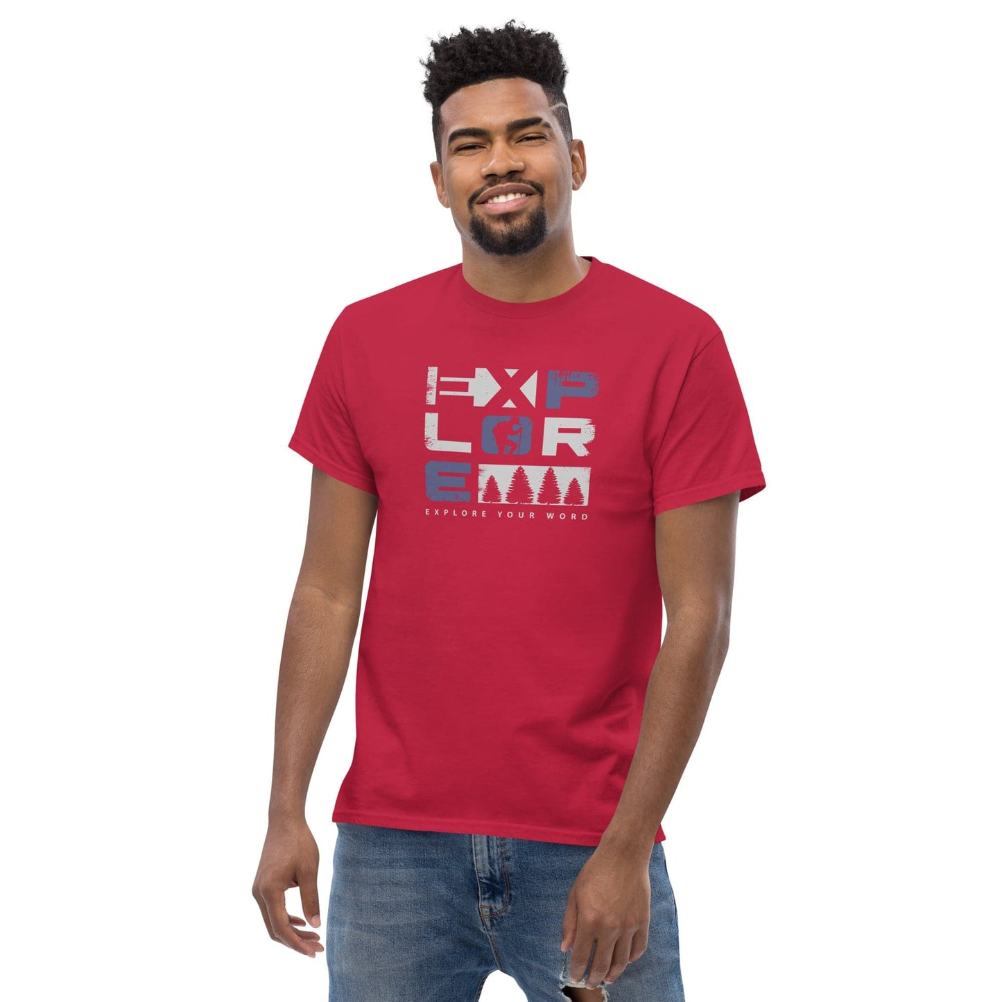 Art T-shirt Design Tee • Men / Women • [2xl-5xl] - Cardinal / 2xl