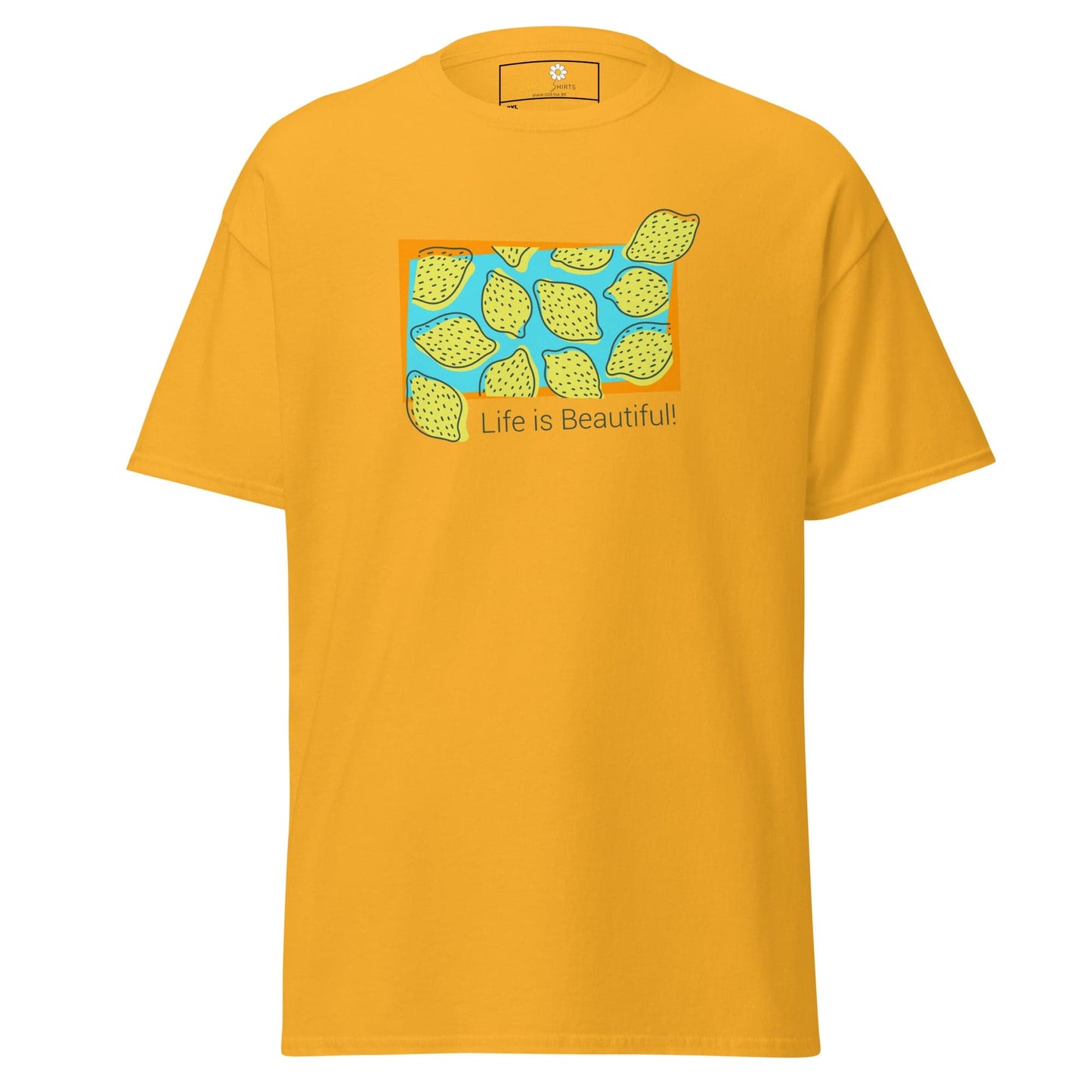 Art T-shirt Design Tee • Men / Women • [2xl-5xl] - Gold / 2xl