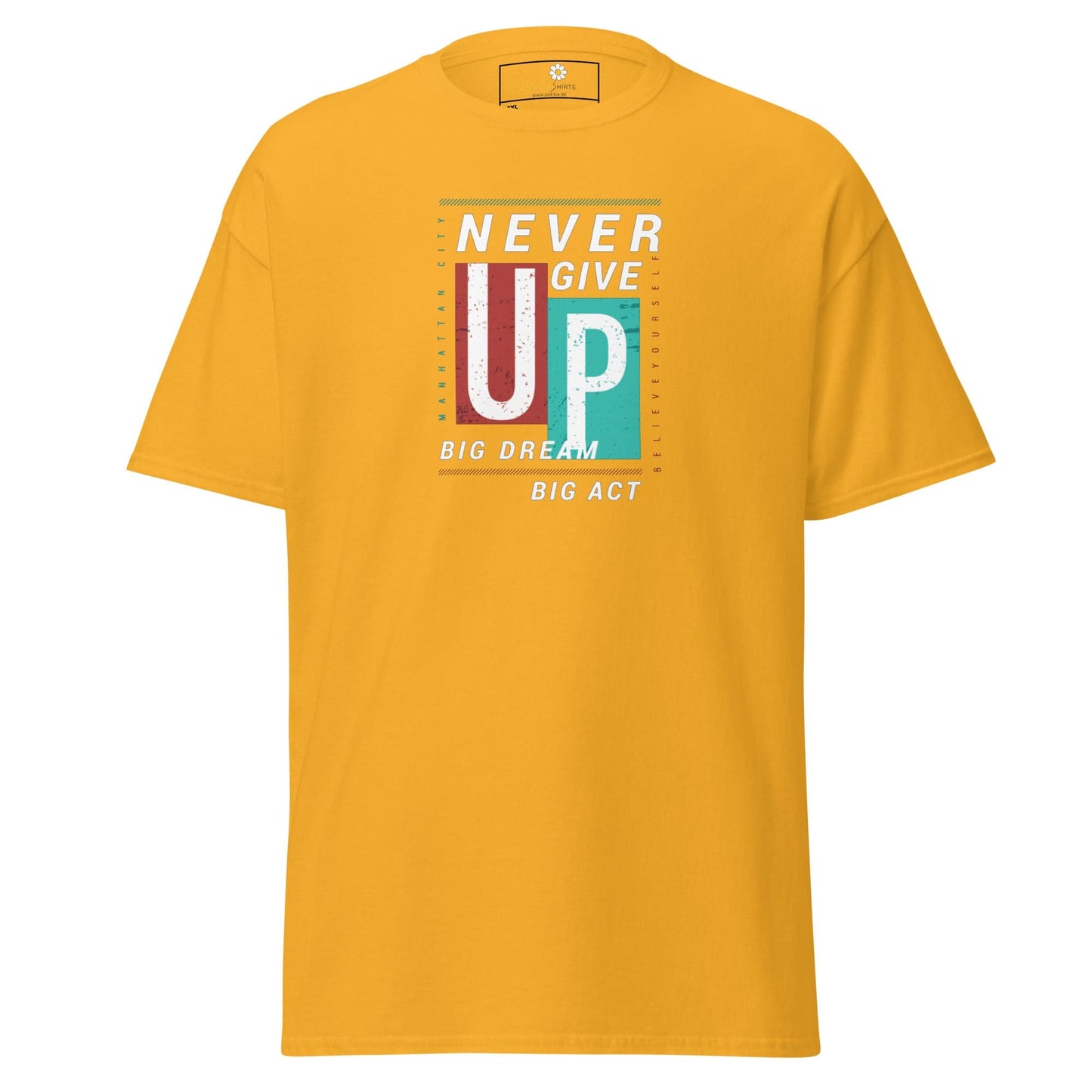 Art T-shirt Design Tee • Men / Women • [2xl-5xl] - Gold / 2xl