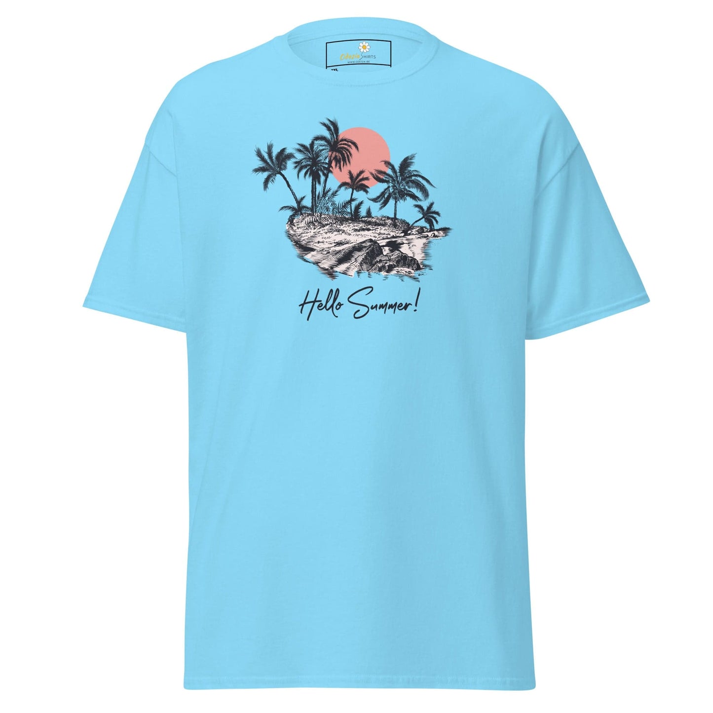 Art T-shirt Design Tee • Men / Women • [2xl-5xl] - Sky / 2xl