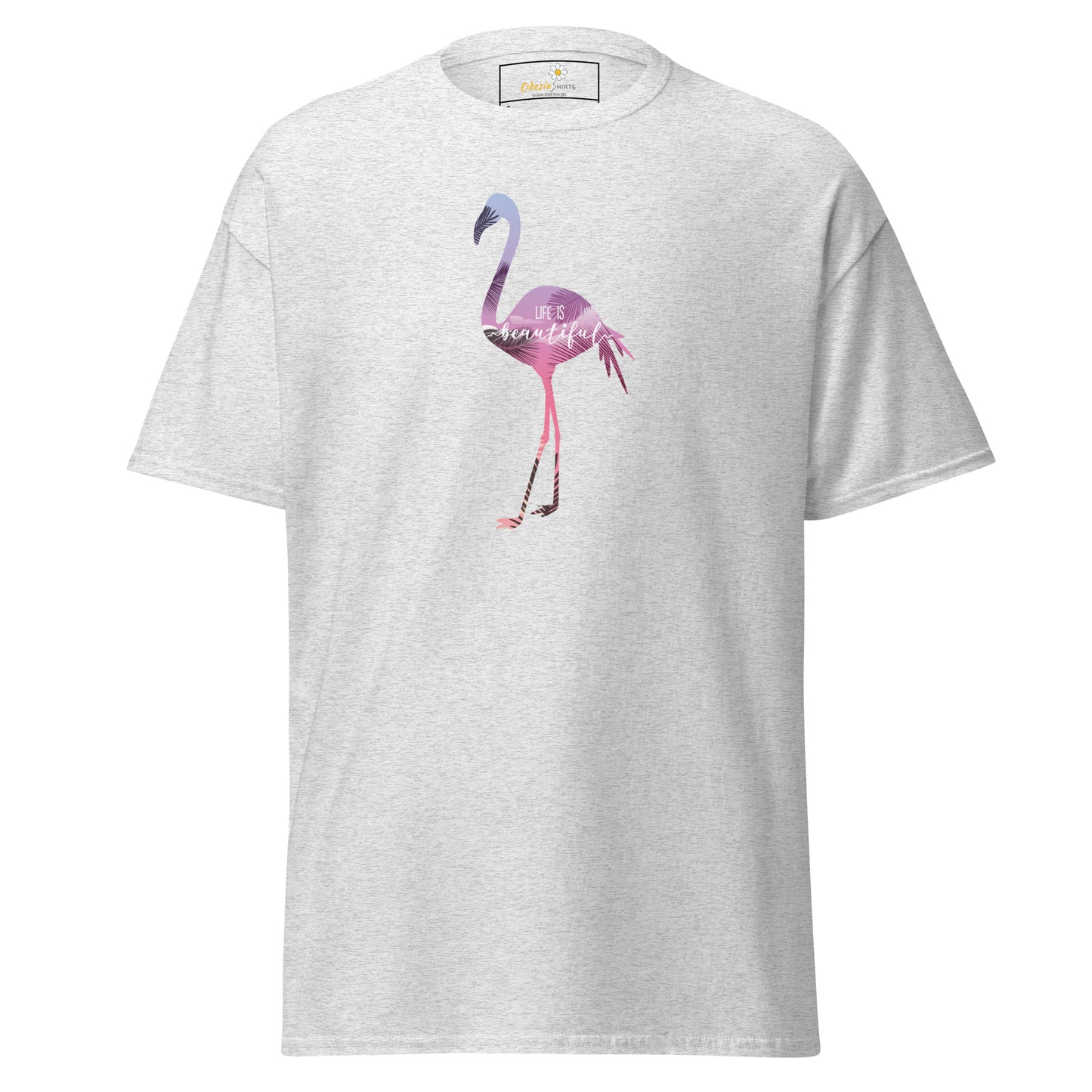 Unisex classic tee - WILD LIFE FLAMINGO - REGULAR