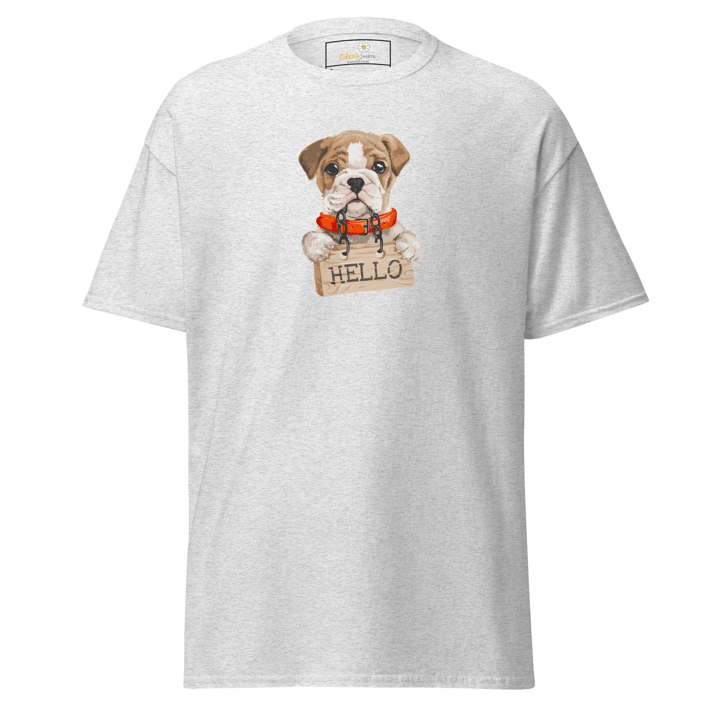 Unisex classic t-shirt - ANIMALS HELLO PUPPY - REGULAR