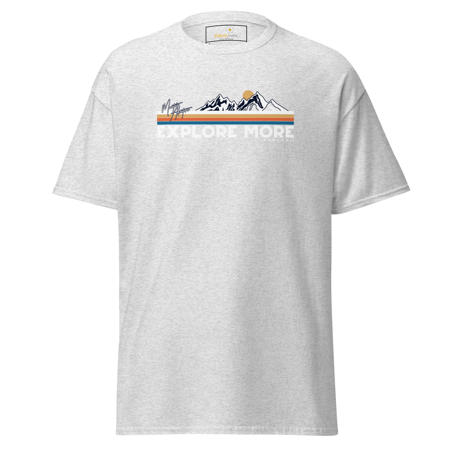 Unisex classic t-shirt - ADVENTURE EXPLORE MORE - REGULAR