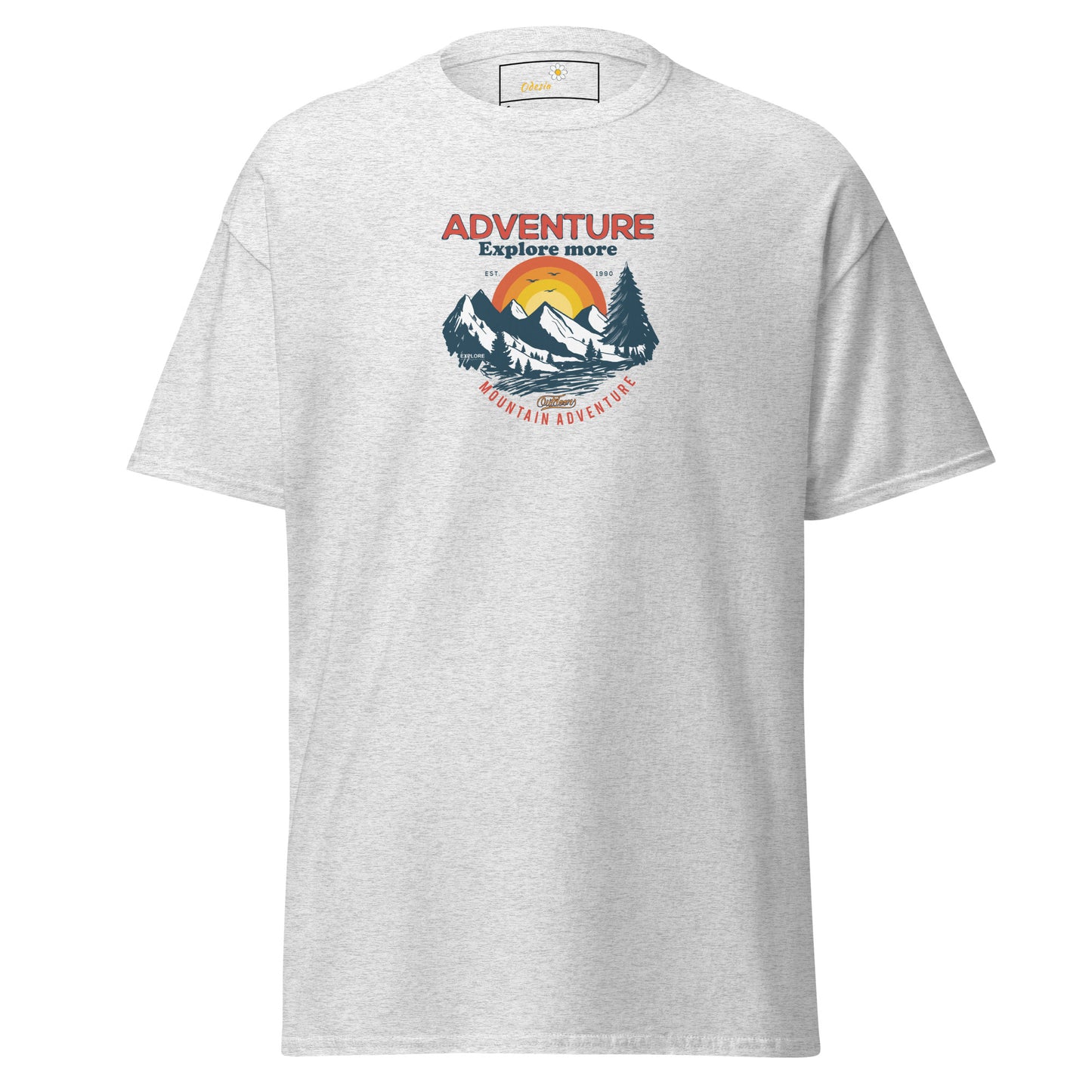 Unisex classic t-shirt - ADVENTURE EXPLORE MORE - REGULAR