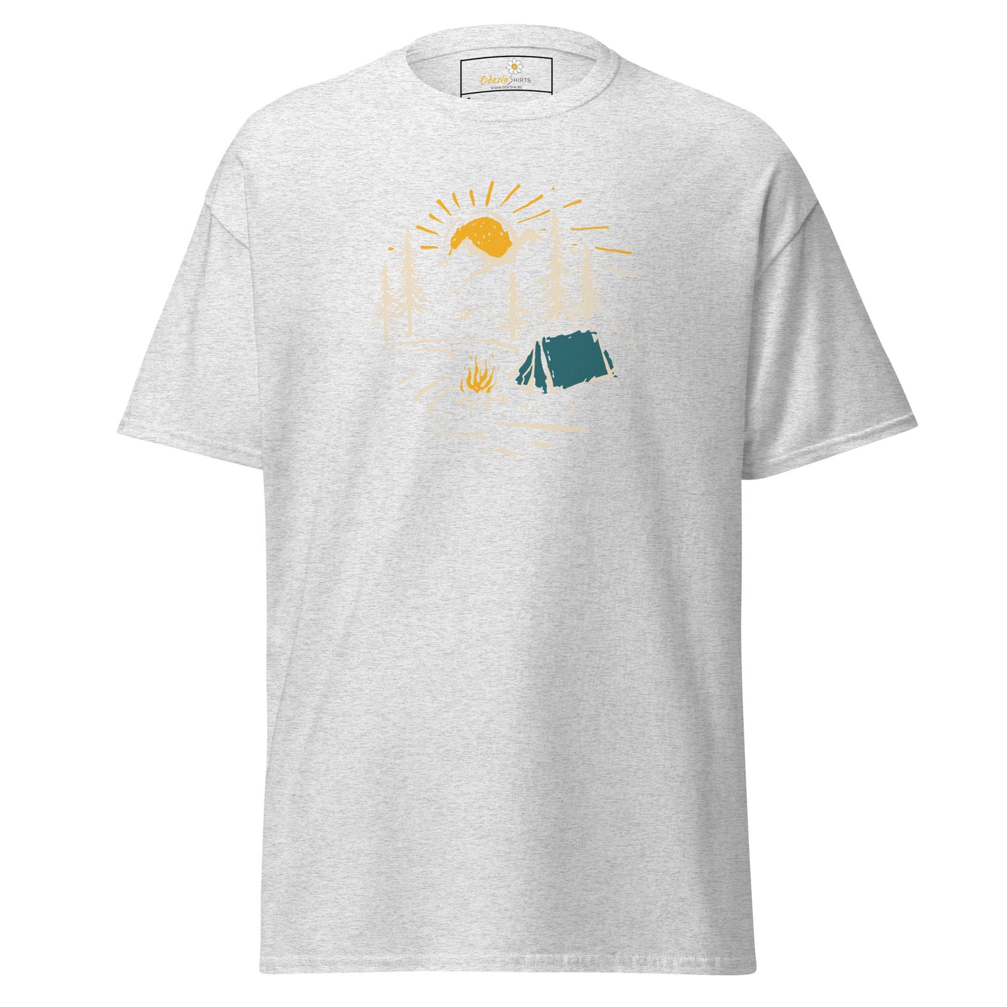 Unisex classic t-shirt - ADVENTURE CAMPFIRE CIRCLE - REGULAR