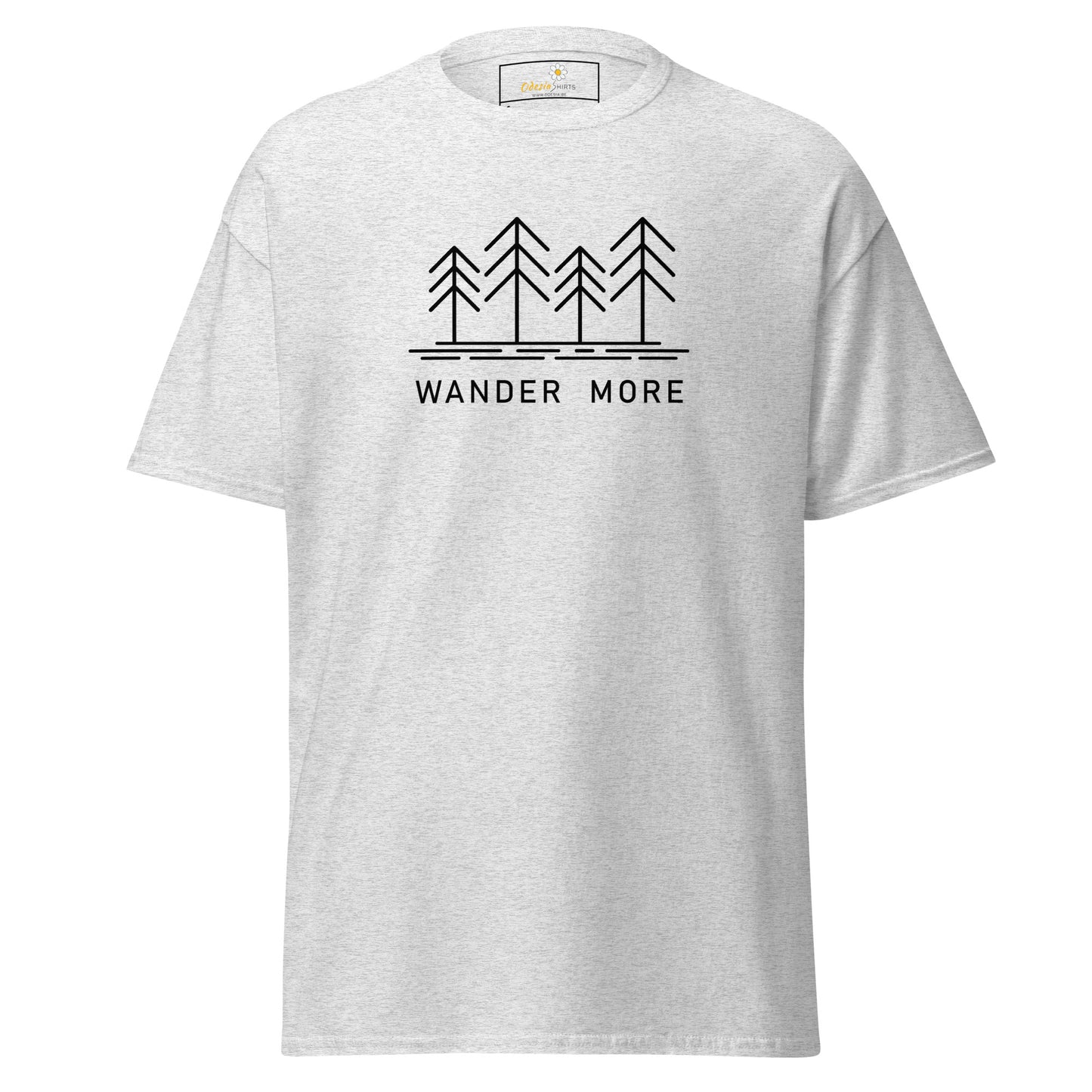 Unisex classic t-shirt - ADVENTURE WANDER MORE - REGULAR
