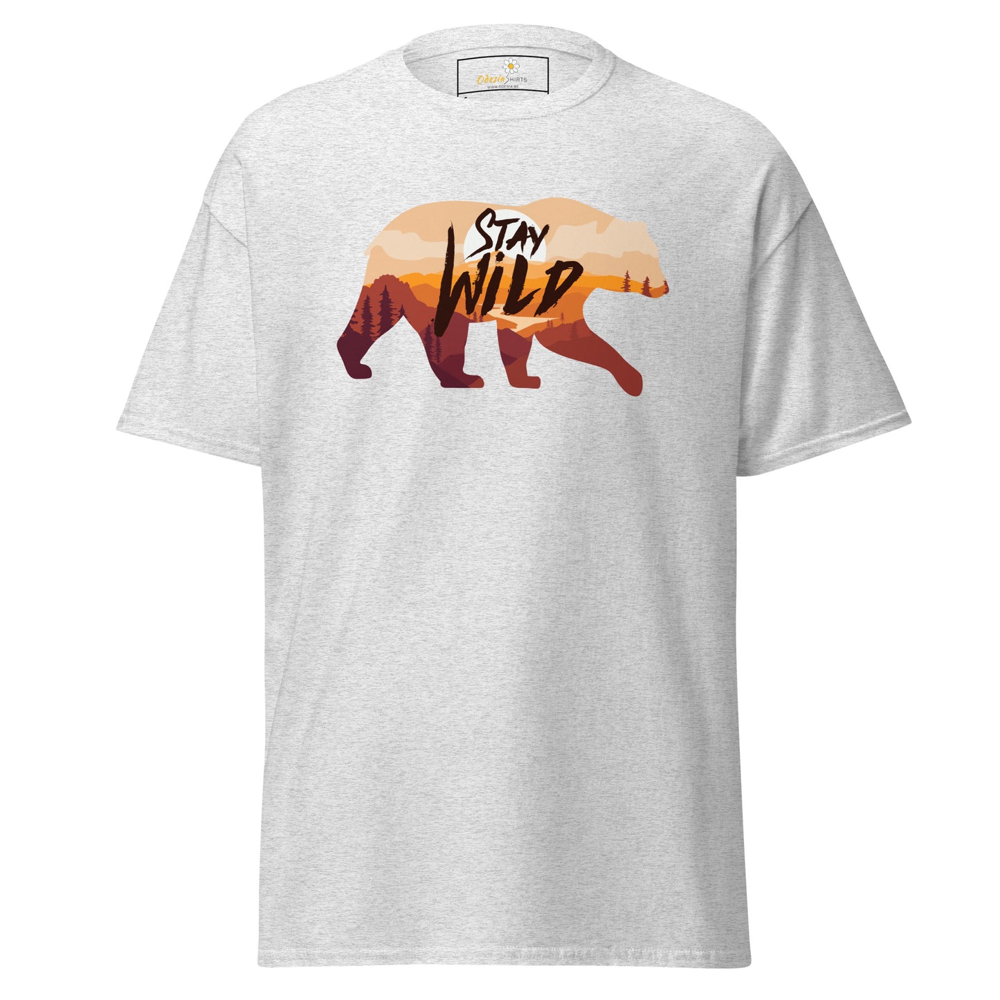 Unisex classic t-shirt - ADVENTURE WILD LIFE STAY WILD - REGULAR