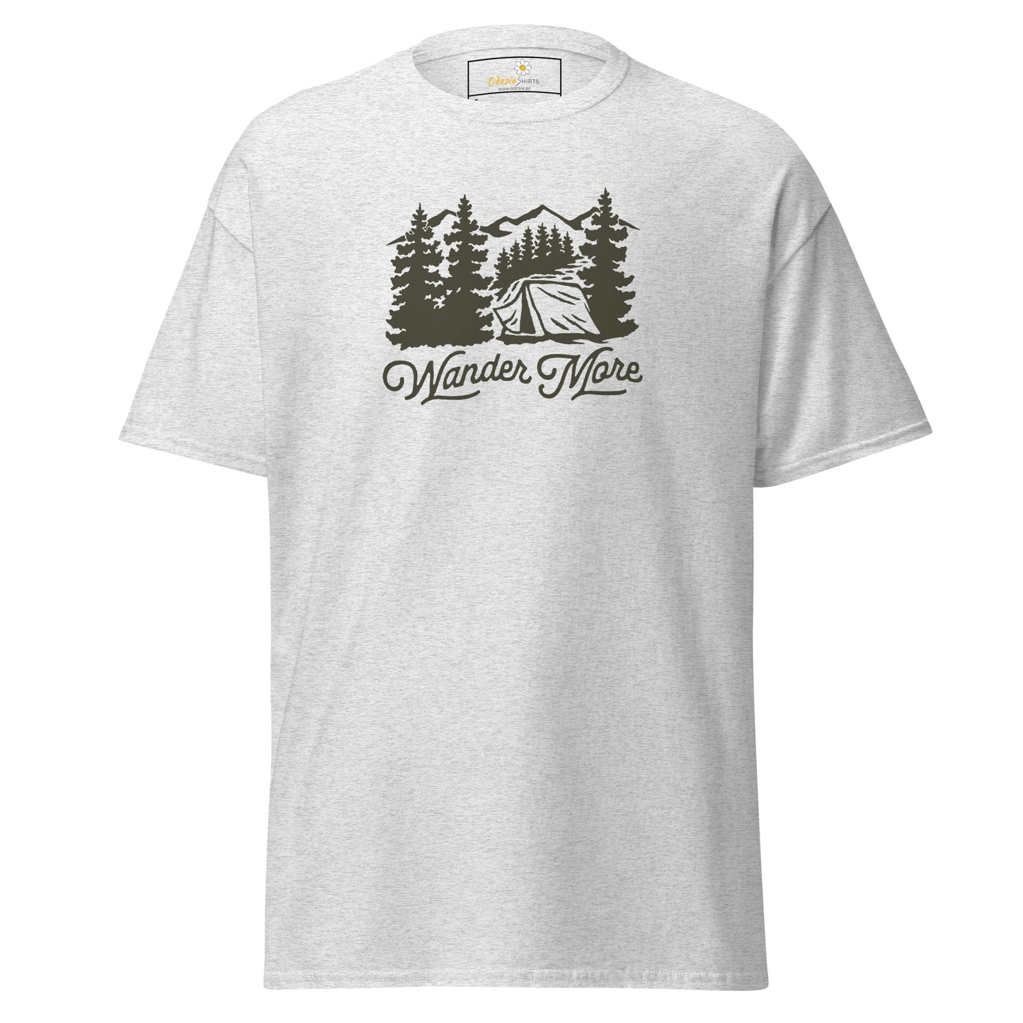 Unisex classic t-shirt - ADVENTURE OUTDOORS WANDER - REGULAR