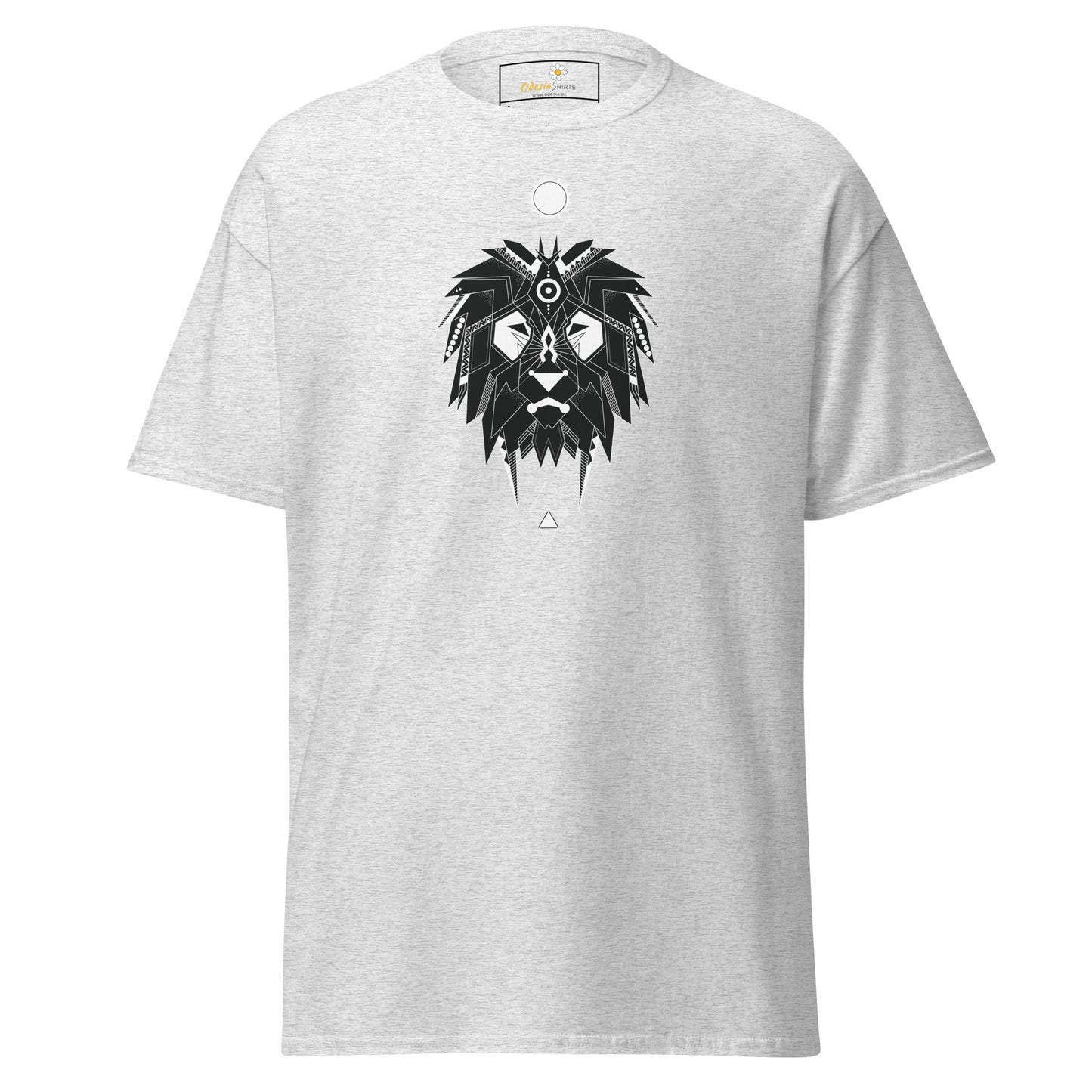 Unisex classic t-shirt - ABSTRACT MYSTIC LION HEAD - REGULAR