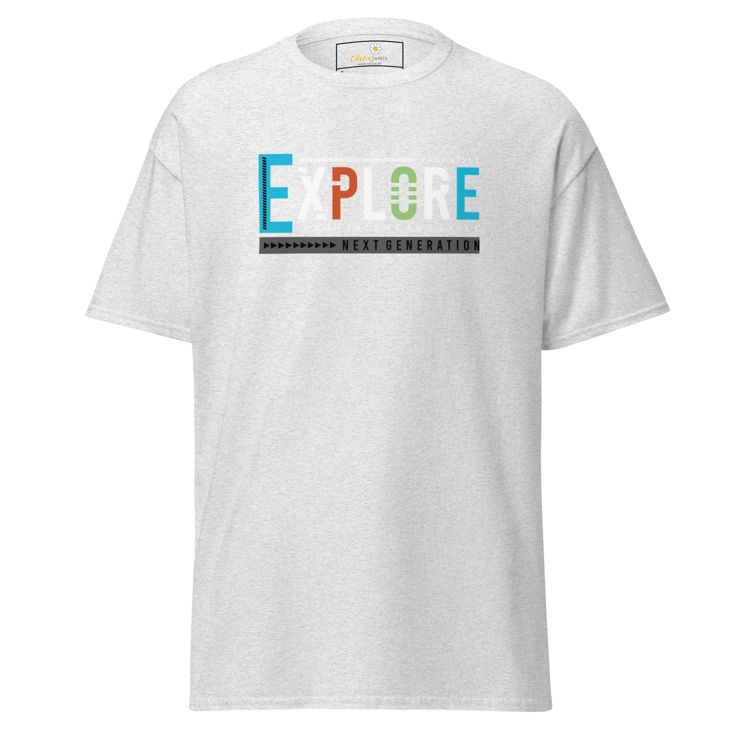 Unisex classic t-shirt - ADVENTURE EXPLORE FREESTYLE - REGULAR