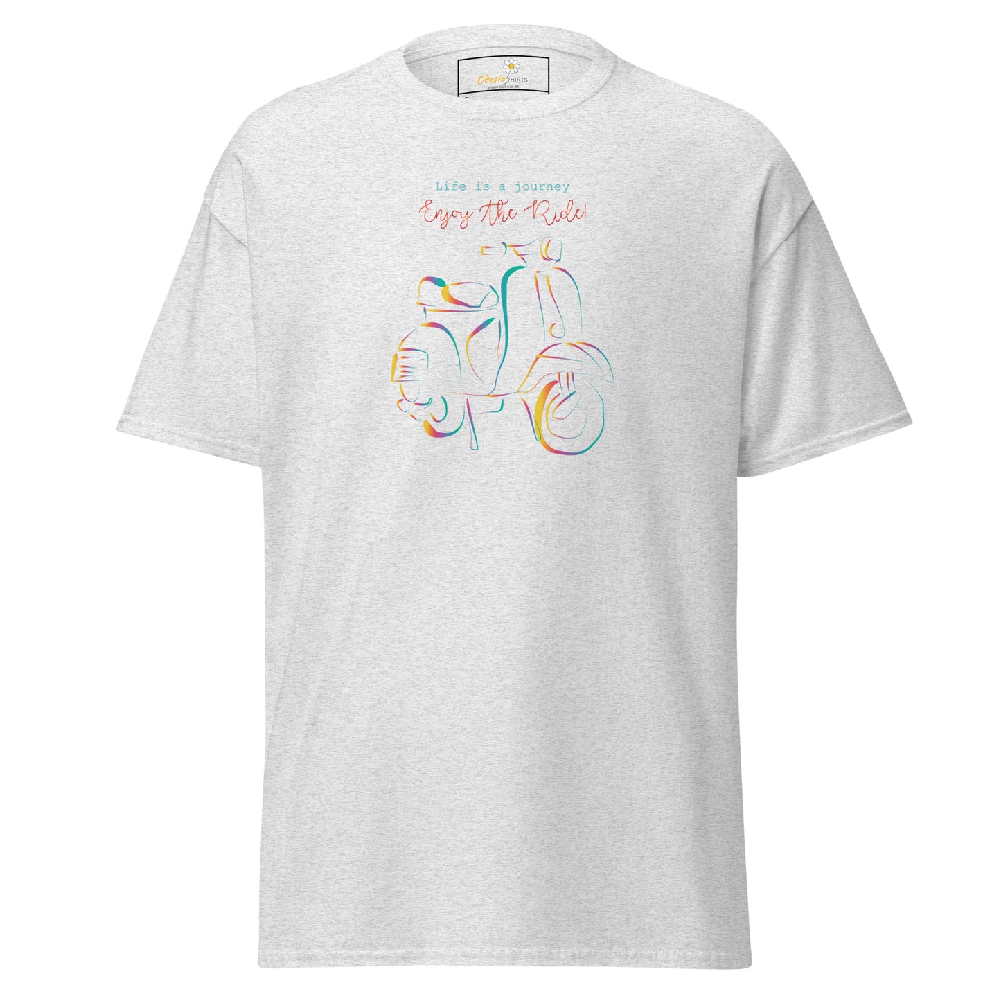 Unisex classic t-shirt - VINTAGE ENJOY RIDE - REGULAR